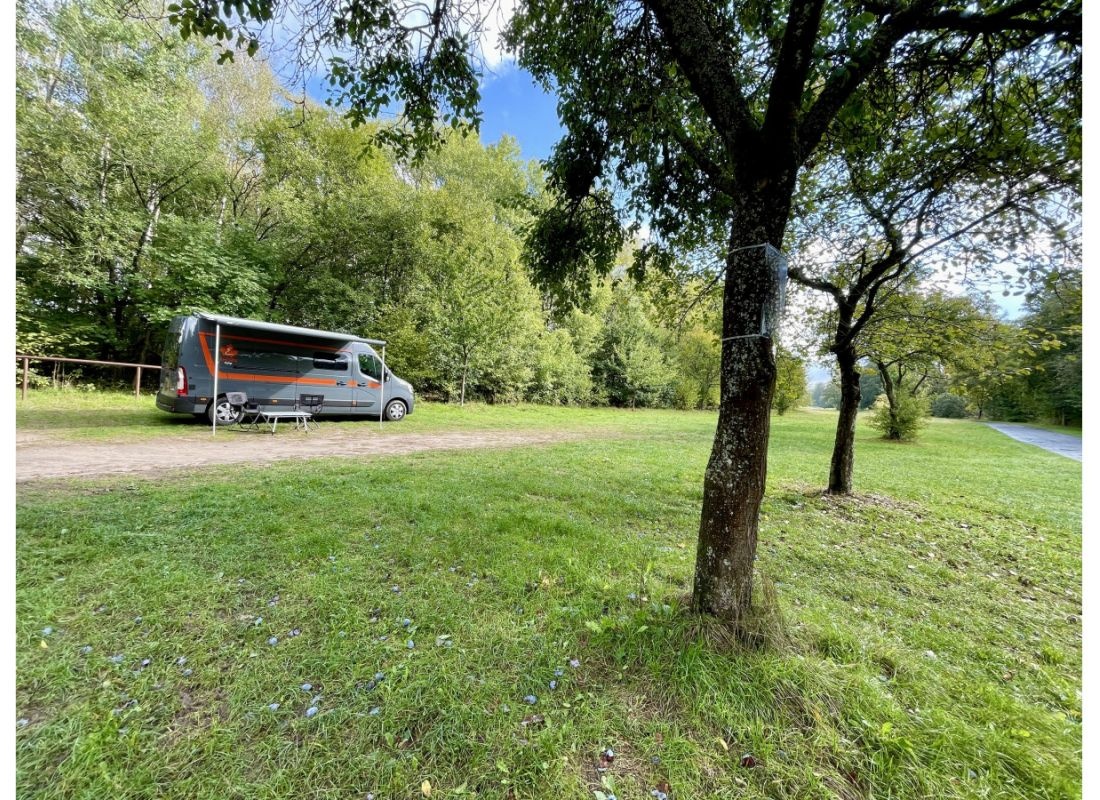 In freier Natur — Campervan Site in Speichersdorf
