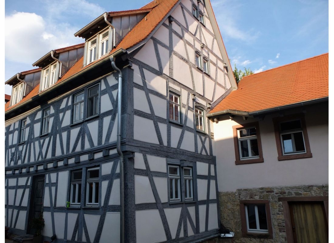 Dorfidylle in Unterfranken — Stellplatz in Karbach