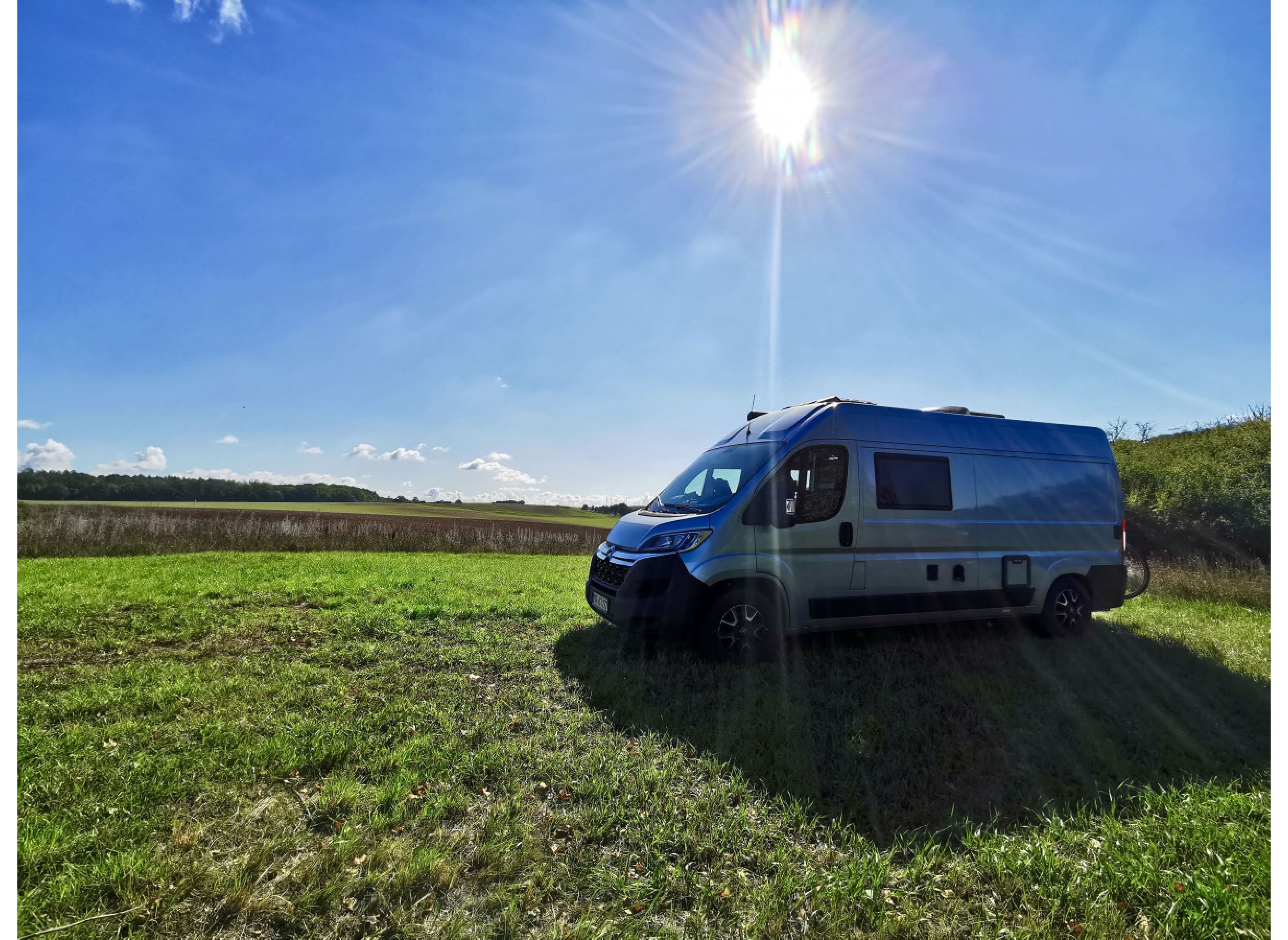 Wiese mit Weitblick — Campervan Site in Ingersleben