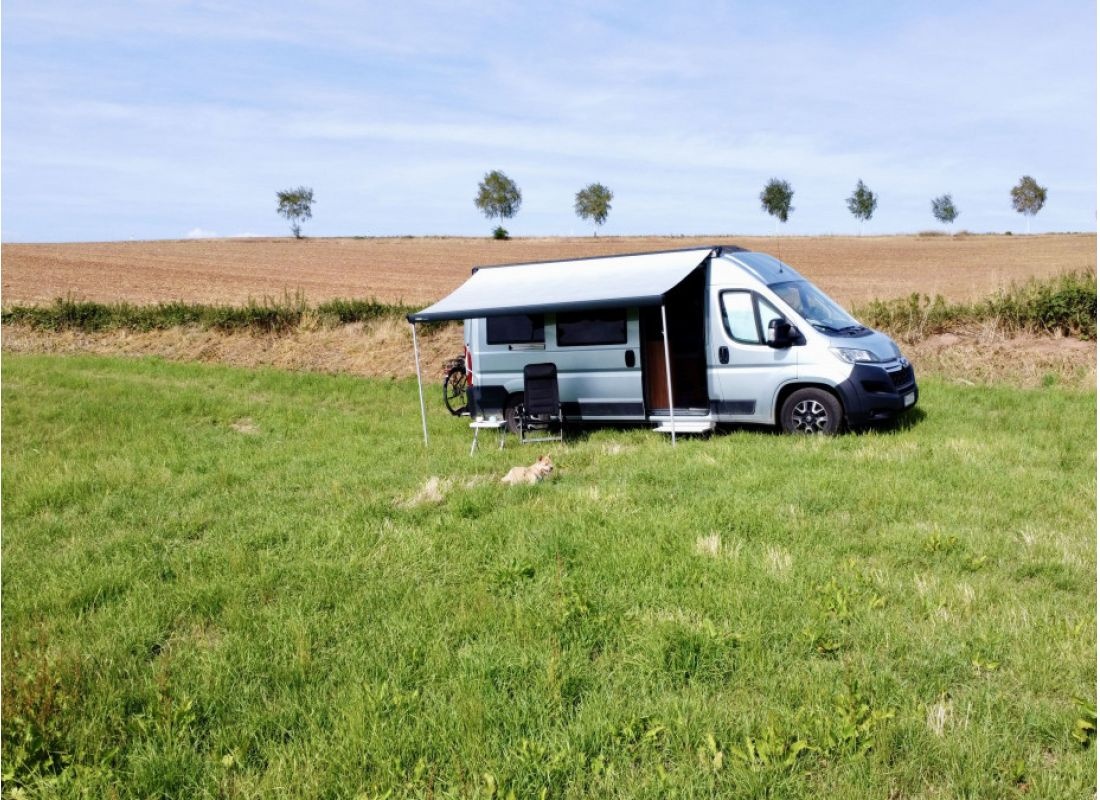 Stellplatz in herrlicher Tallage mit Blick auf Wiesenterrassen und Waldung #2 — Karavan Sitesi in Duderstadt