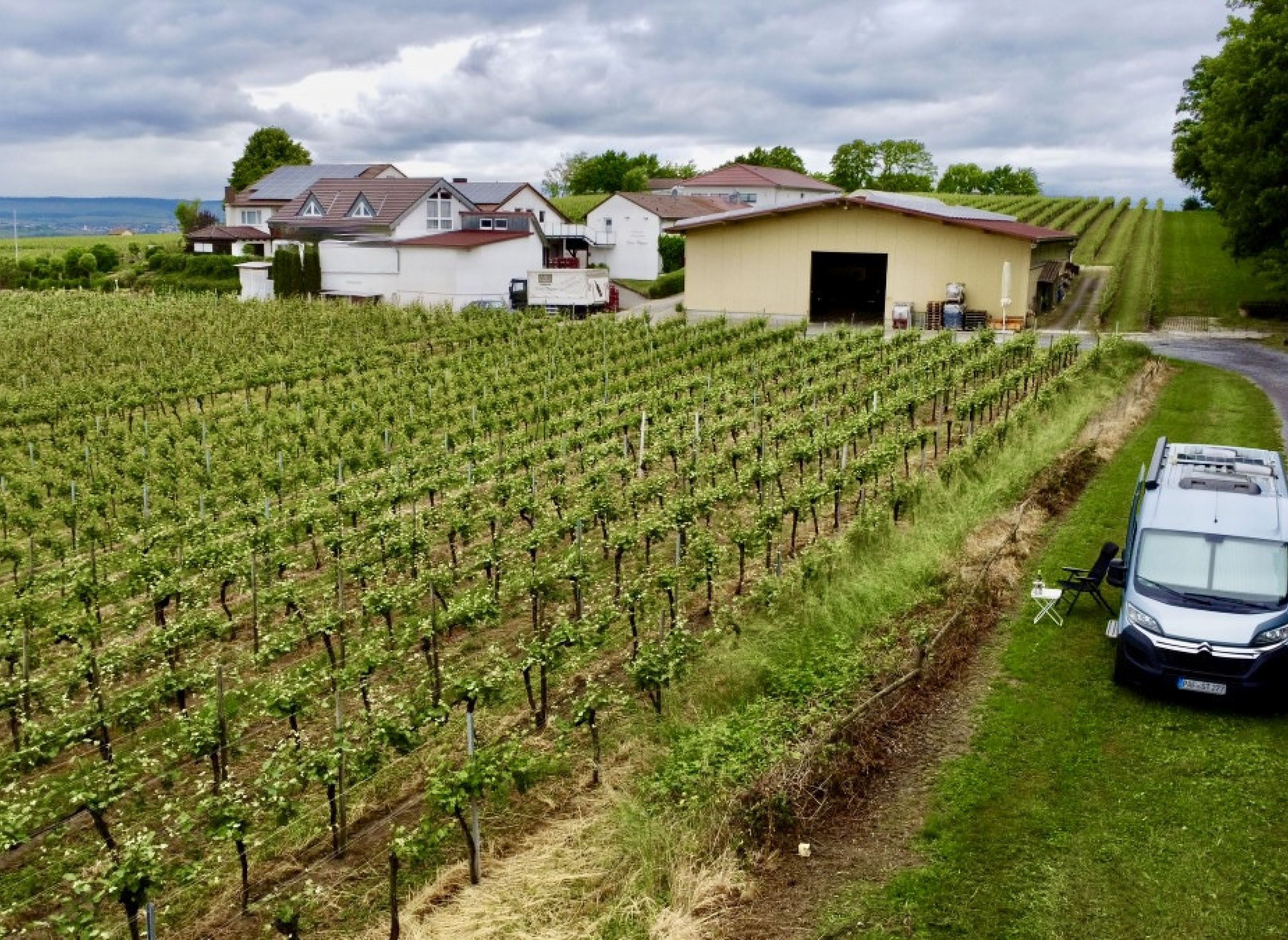 Camping inmitten herrlicher Weinberge — Winery in Talheim