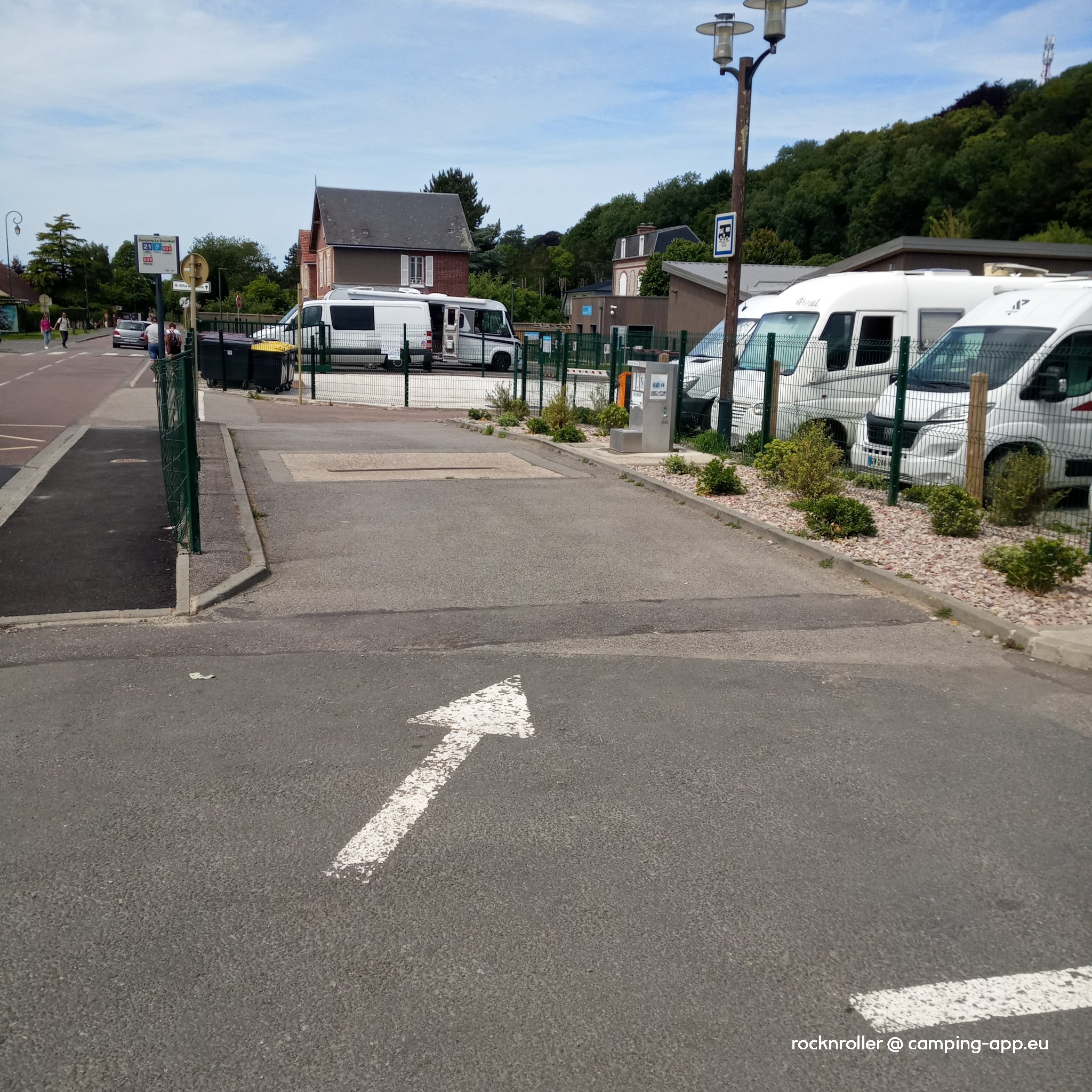 Stellplatz Étretat — Місце для кемперів in Étretat