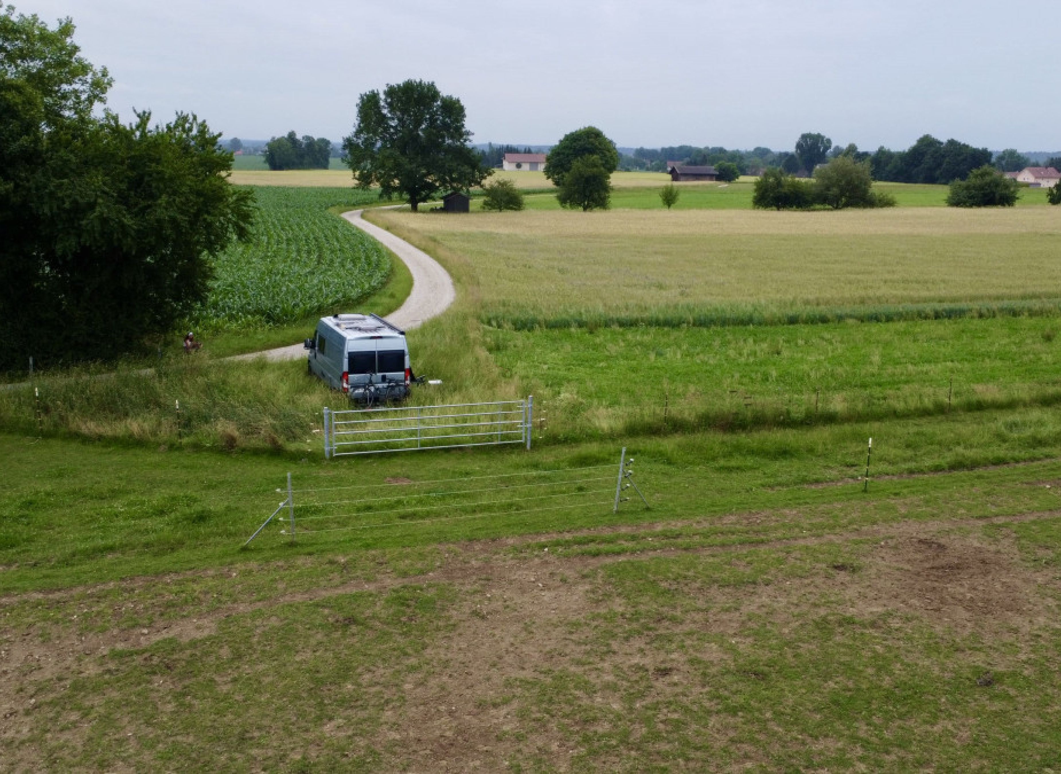 Am Rinderauslauf — Bobilplass in Pastetten