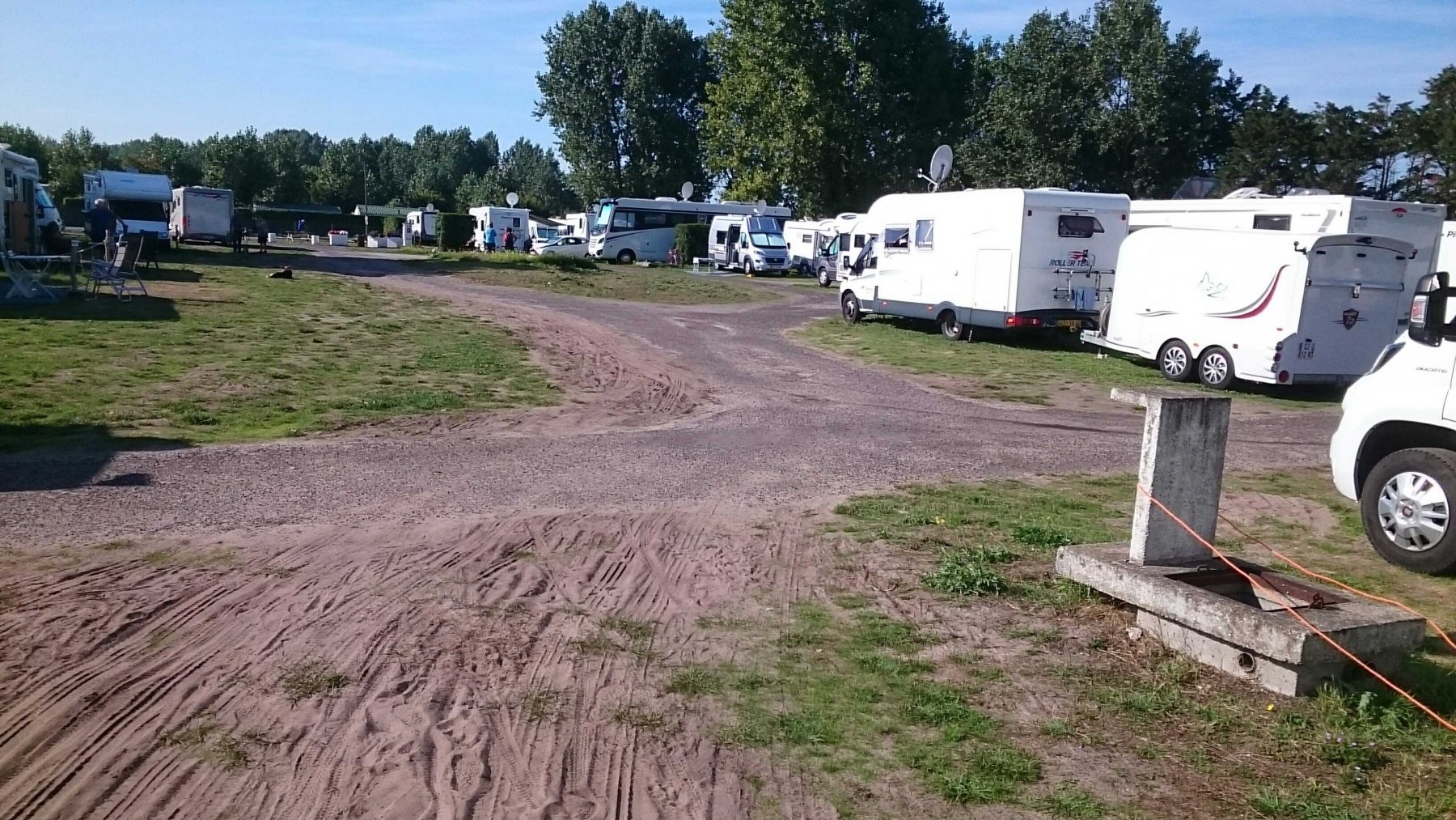 Stellplatz Berck Chez Mireille — Sp. parking dla kamperów in Berck