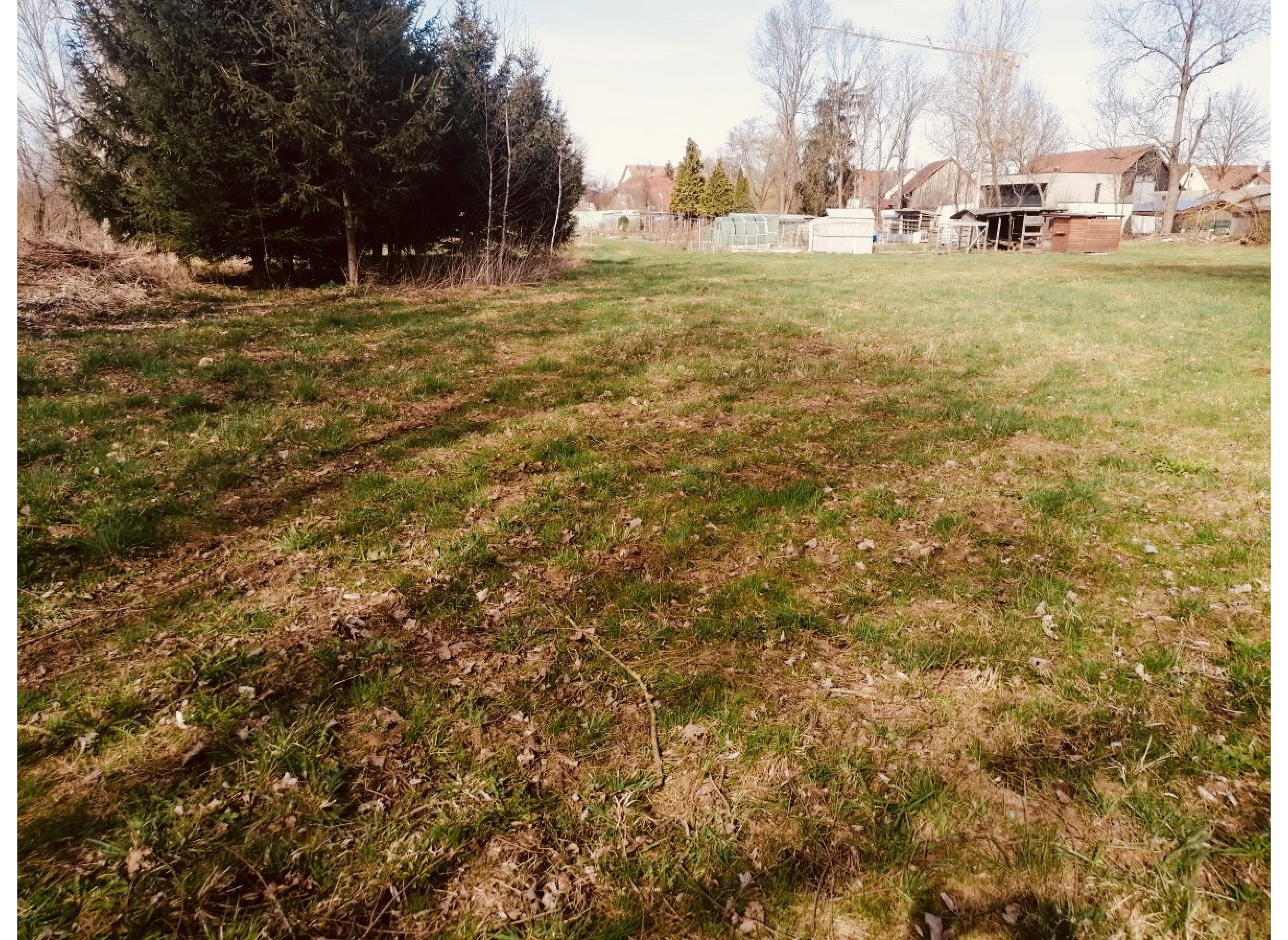 An einer Bachgabelung in den Krautländern — Area di sosta in Hohentengen
