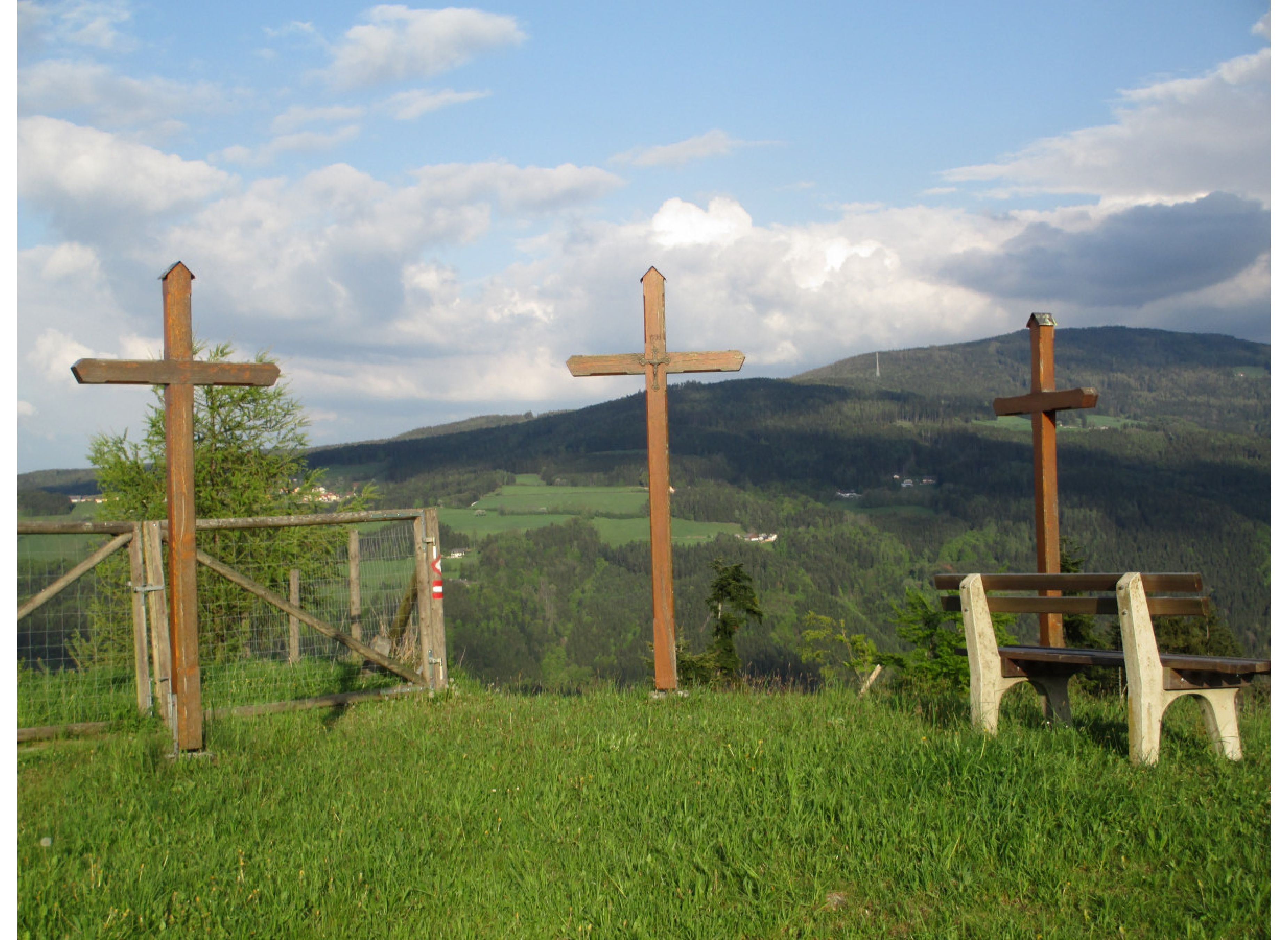 Die 3 Wetterkreuze — Stellplatz in Birkfeld