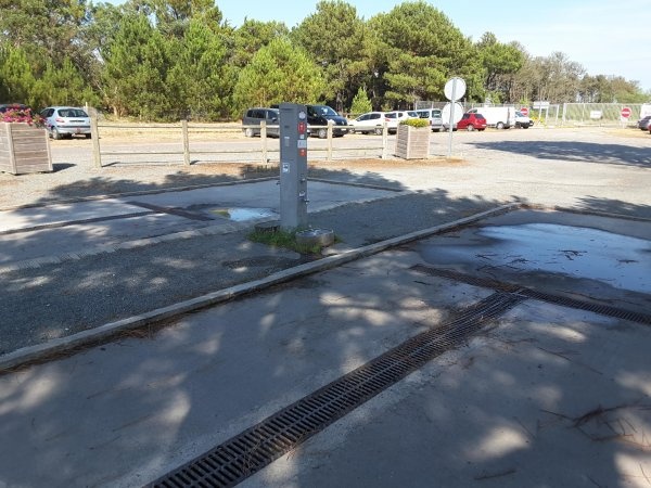 Stellplatz Le Verdon-sur-Mer — Campervan Site in Le Verdon-sur-Mer