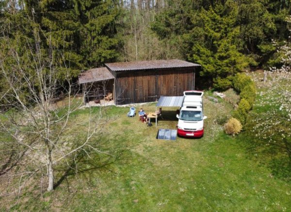 Streuobstwiese mit Sonne bis zum Abend — Photo 2