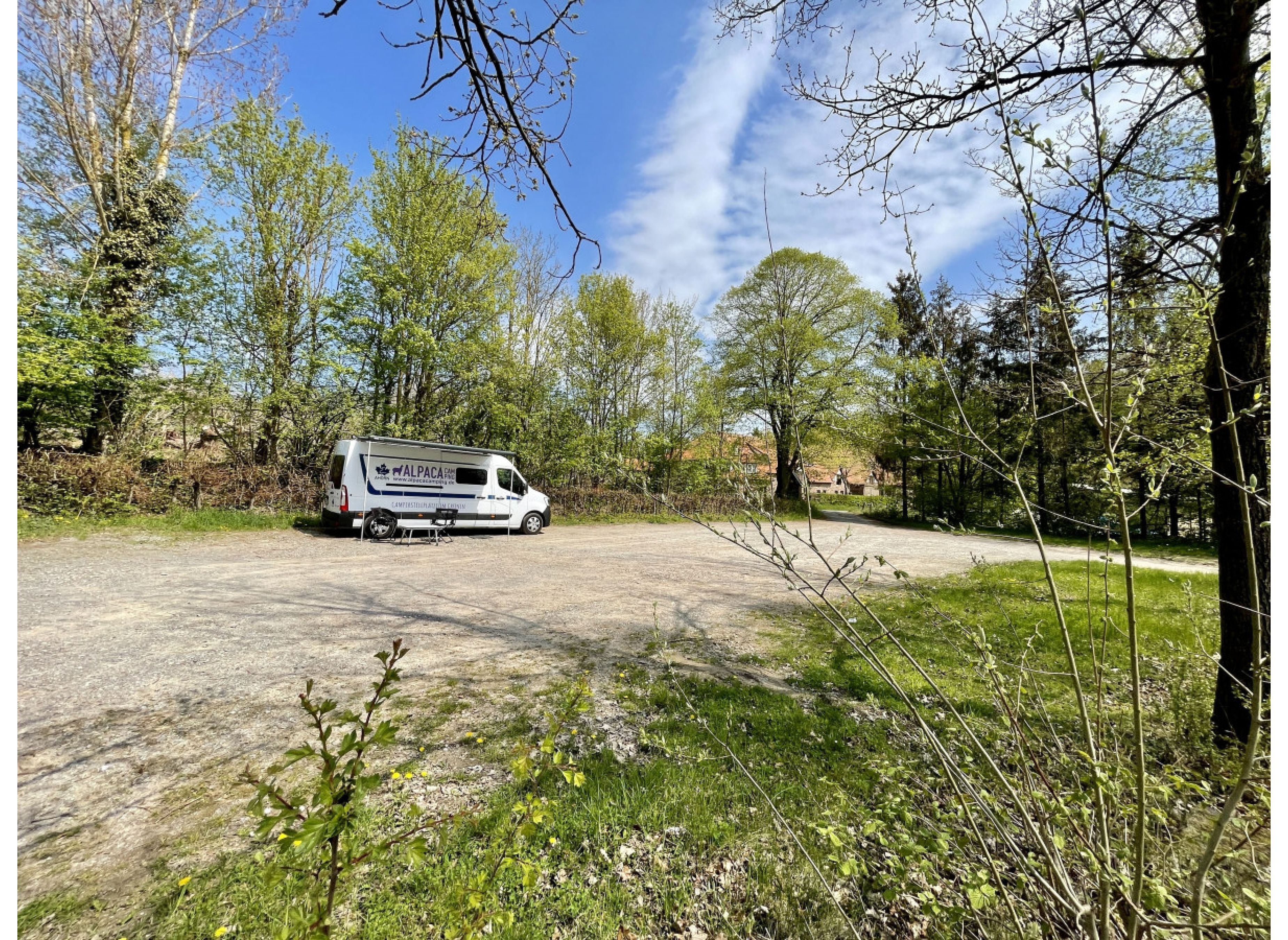 Ruhiger Stellplatz mitten im Grünen — Bobilplass in Borgentreich
