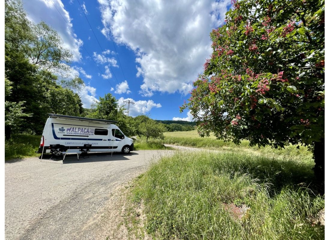 Grünstreifen in Ortsrandlage — Camperplads in Sulzbachtal