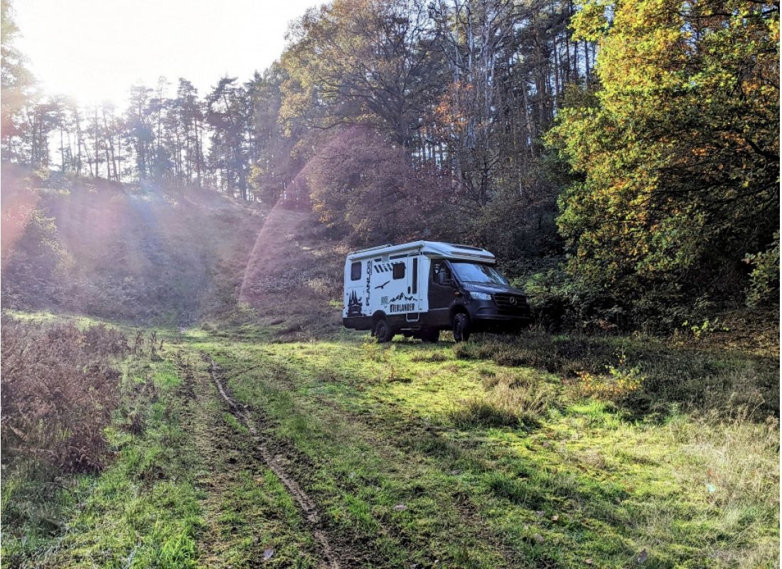 Am Skihang — Sp. parking dla kamperów in Gröden