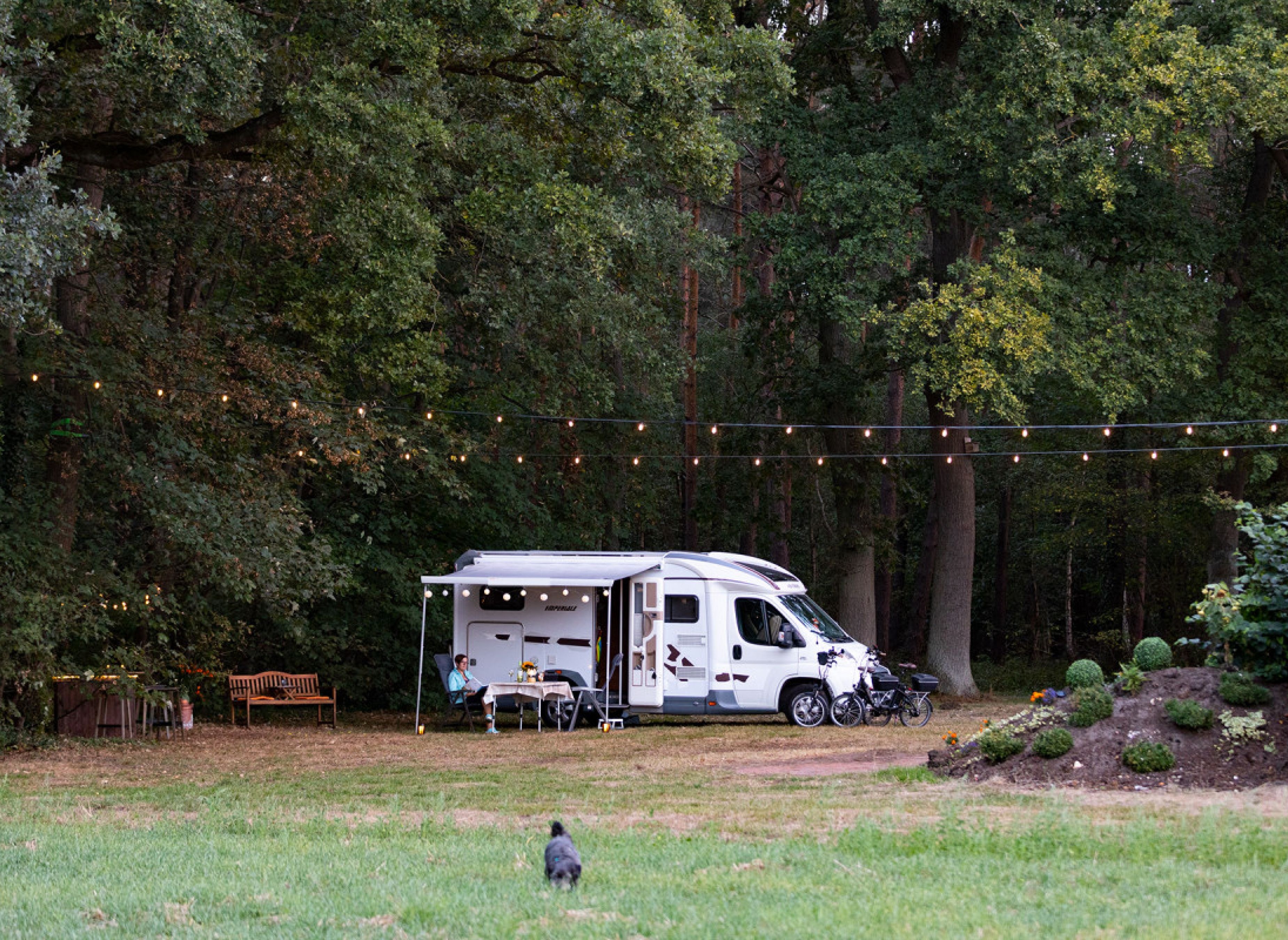 Wo sich Fuchs und Hase Gute Nacht sagen — Camperplaats in Hille