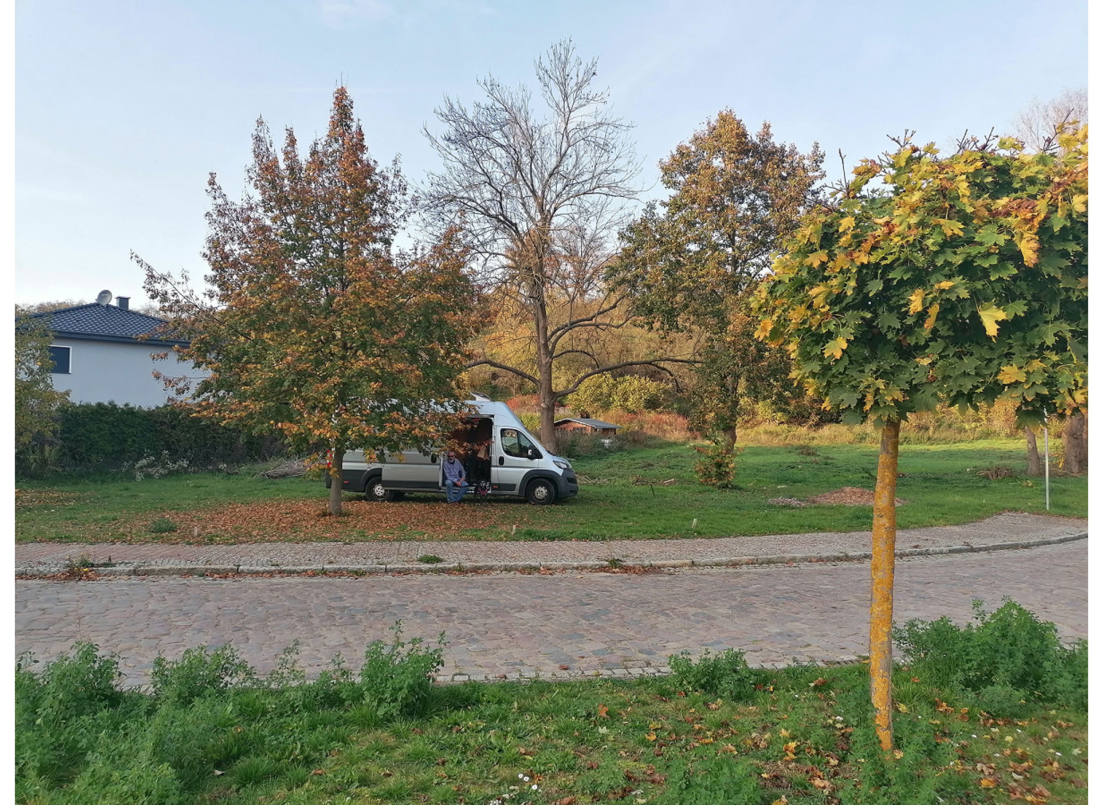 Einzelstellplatz in der historischen Altstadt — Ställplats in Oderberg