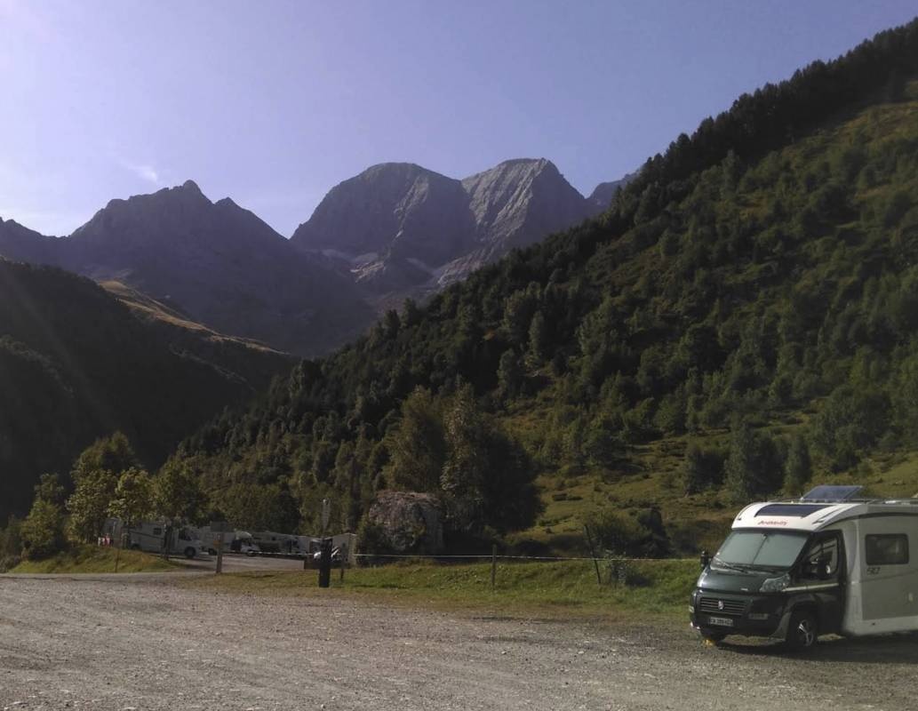 Stellplatz Gavarnie — Campervan Site in Gavarnie