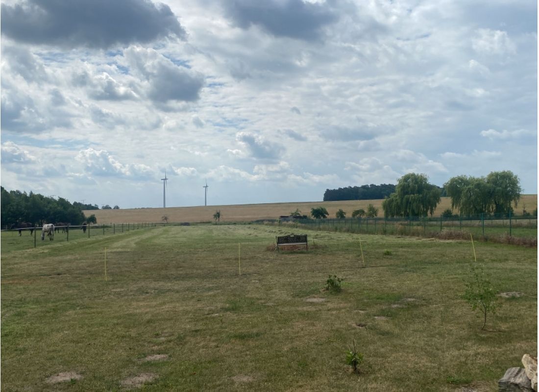 Stellplatz am Naturschutzgebiet Drömling — Campervan Site in Klötze