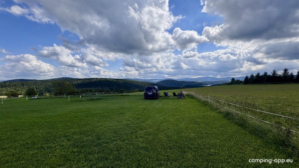 Panoramablick Viechzig