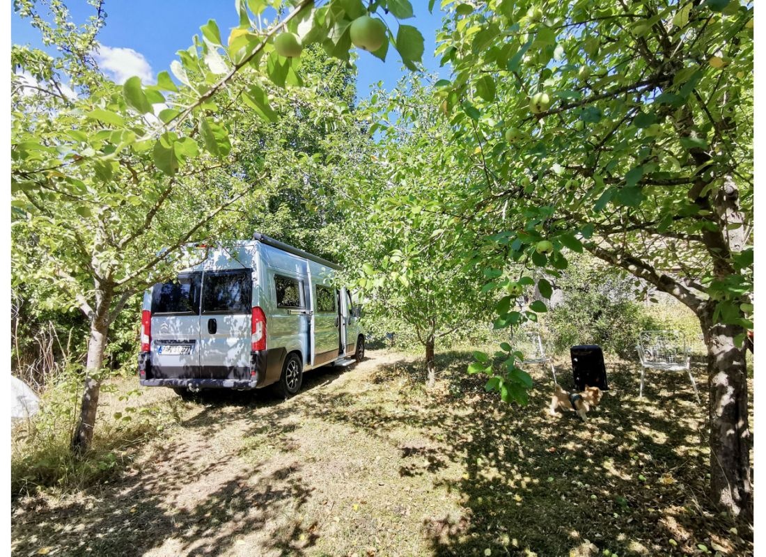 Im Obstgarten — Aire camping car in Großhabersdorf