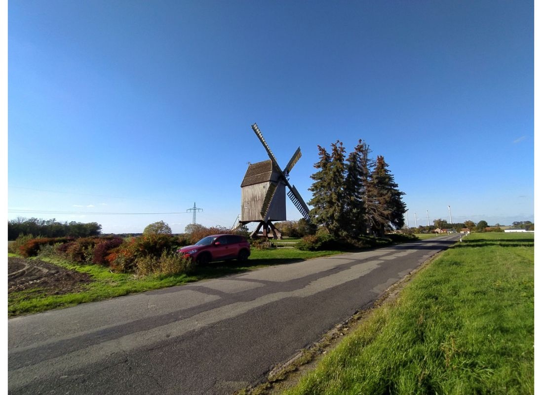 An der Bockwindmühle in Zierau — Campervan Site in Kalbe