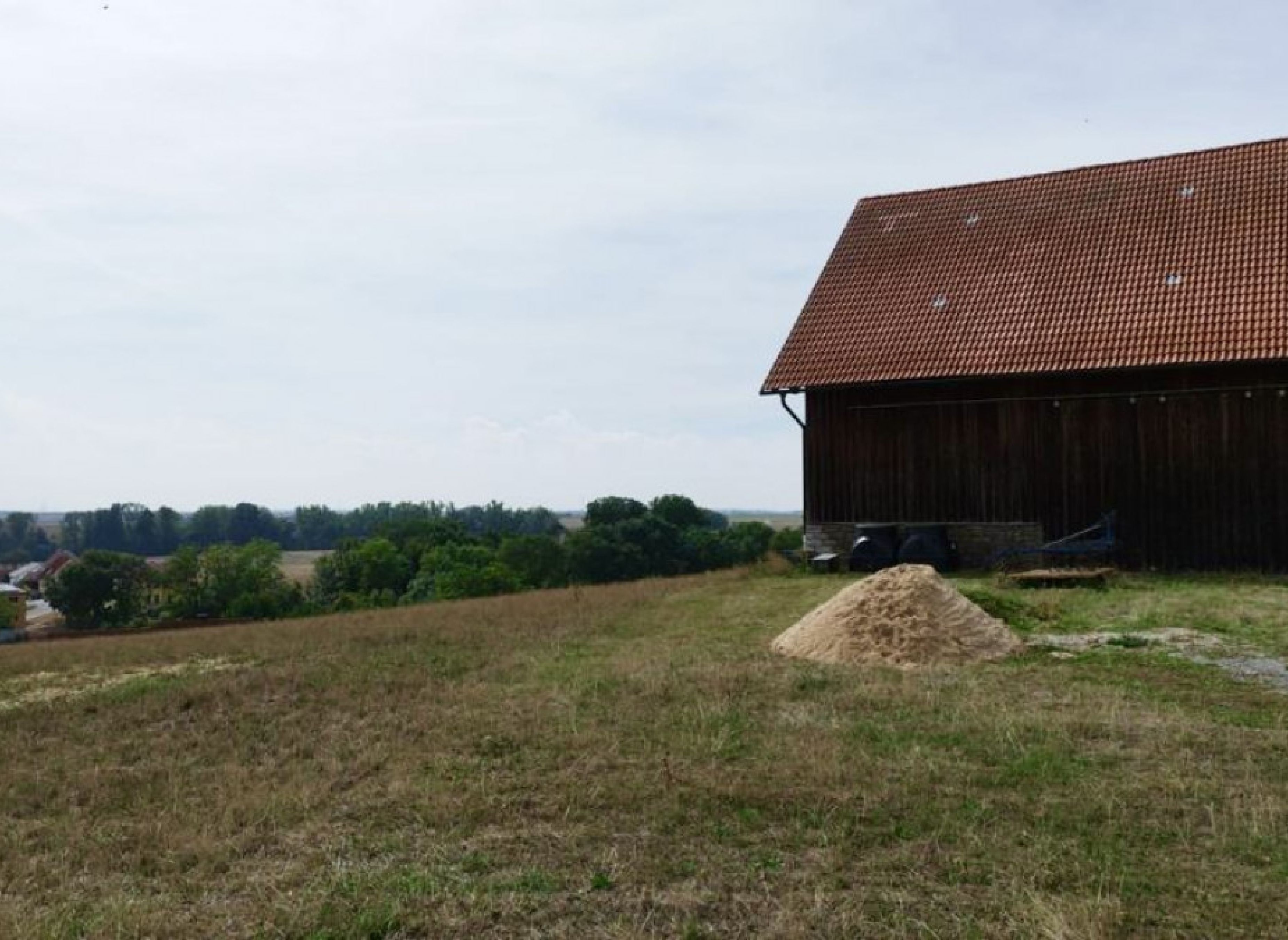 Aussicht über'n Ochsenfurter Gau — Bobilplass in Gaukönigshofen