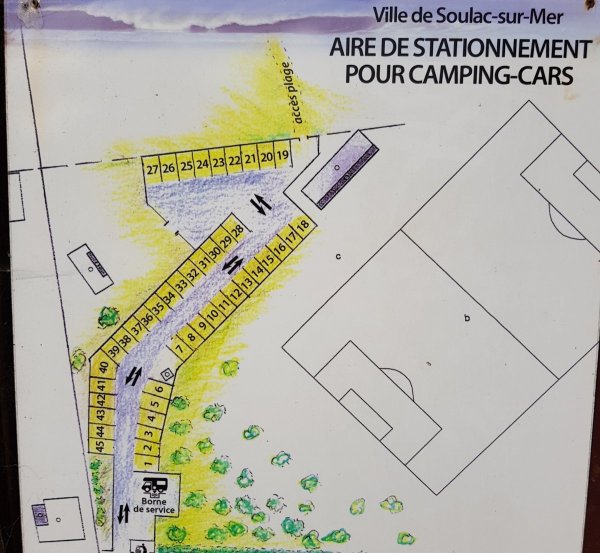 Stellplatz Soulac-sur-Mer — Fotografie 6