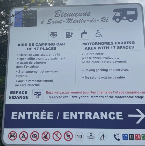 Stellplatz Saint-Martin-de-Ré