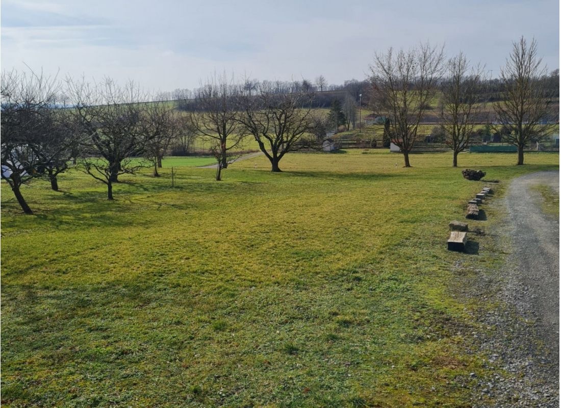 camping auf der obstbaumwiese in franken — Camperplads in Wasserlosen
