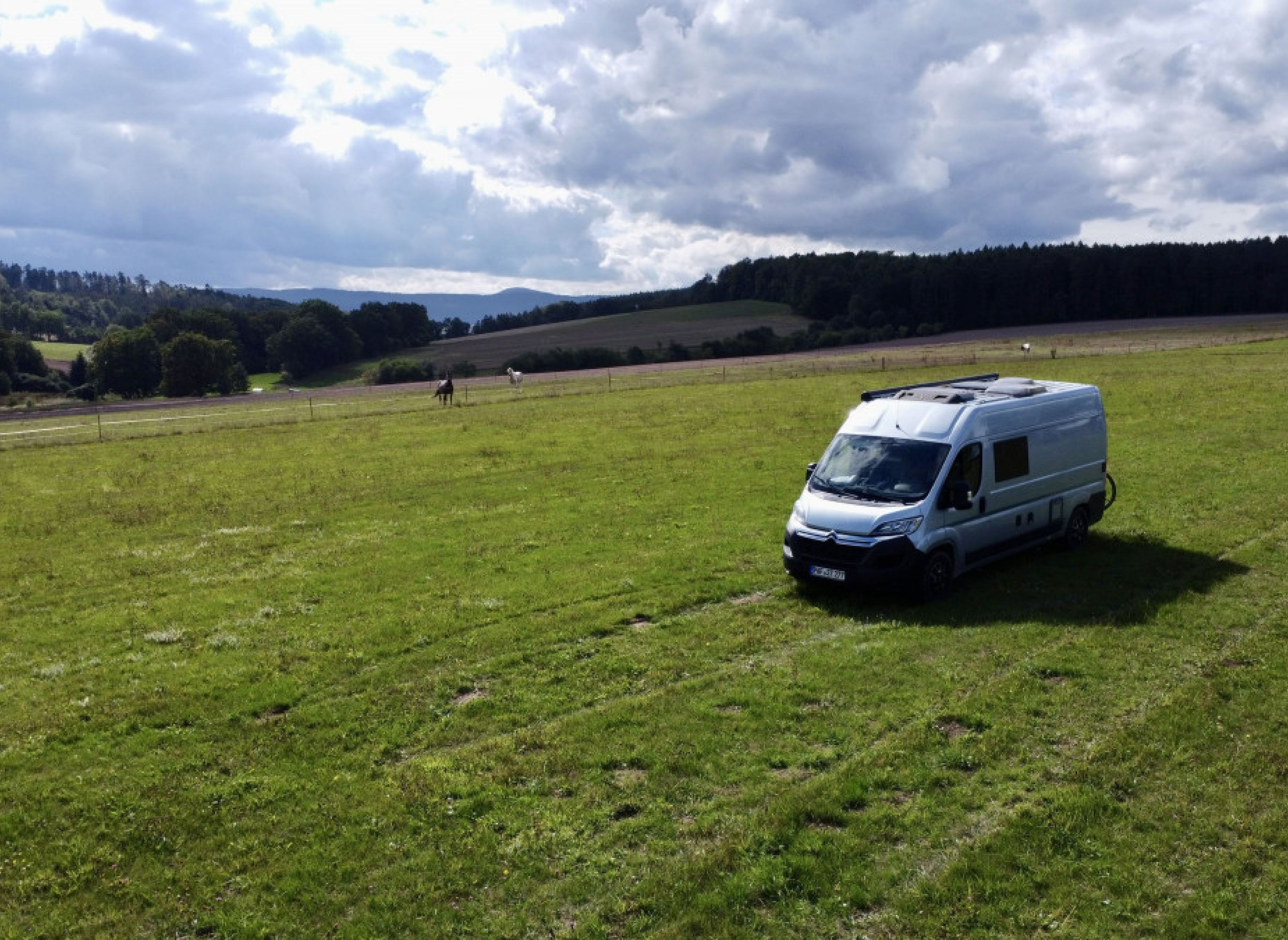 Wiese an der Apfelallee — Sp. parking dla kamperów in Bad Salzungen