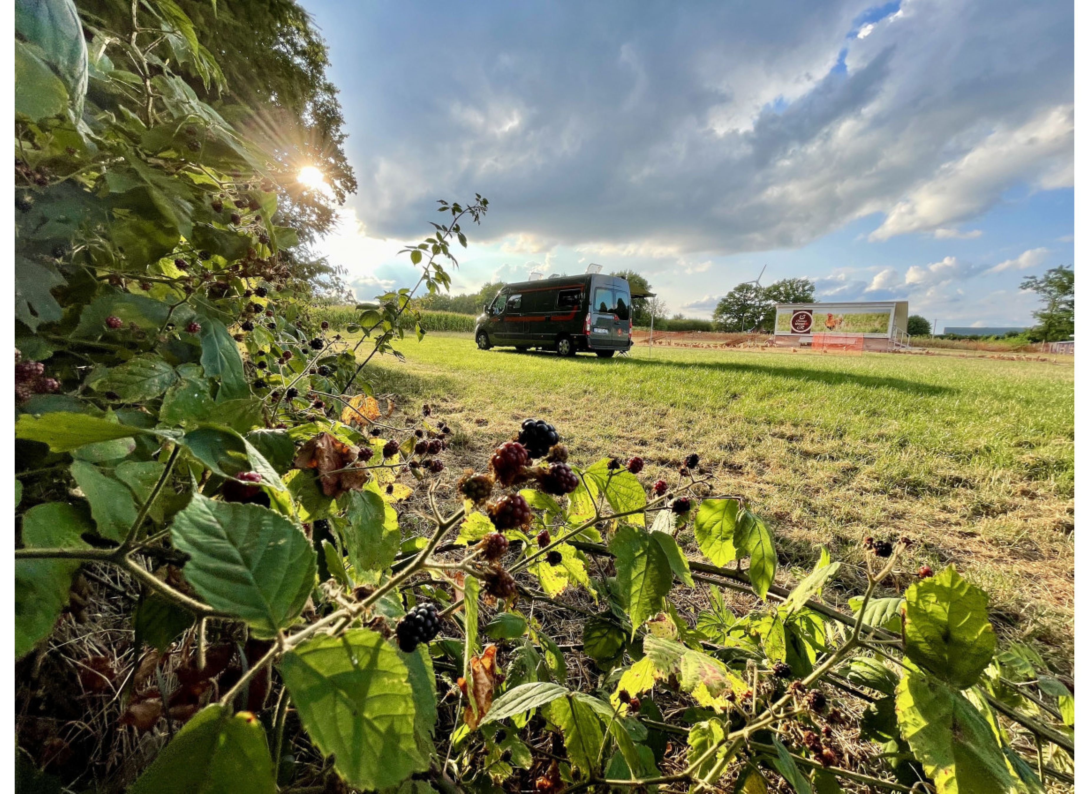 Beim Hühnermobil — Camperplads in Südlohn