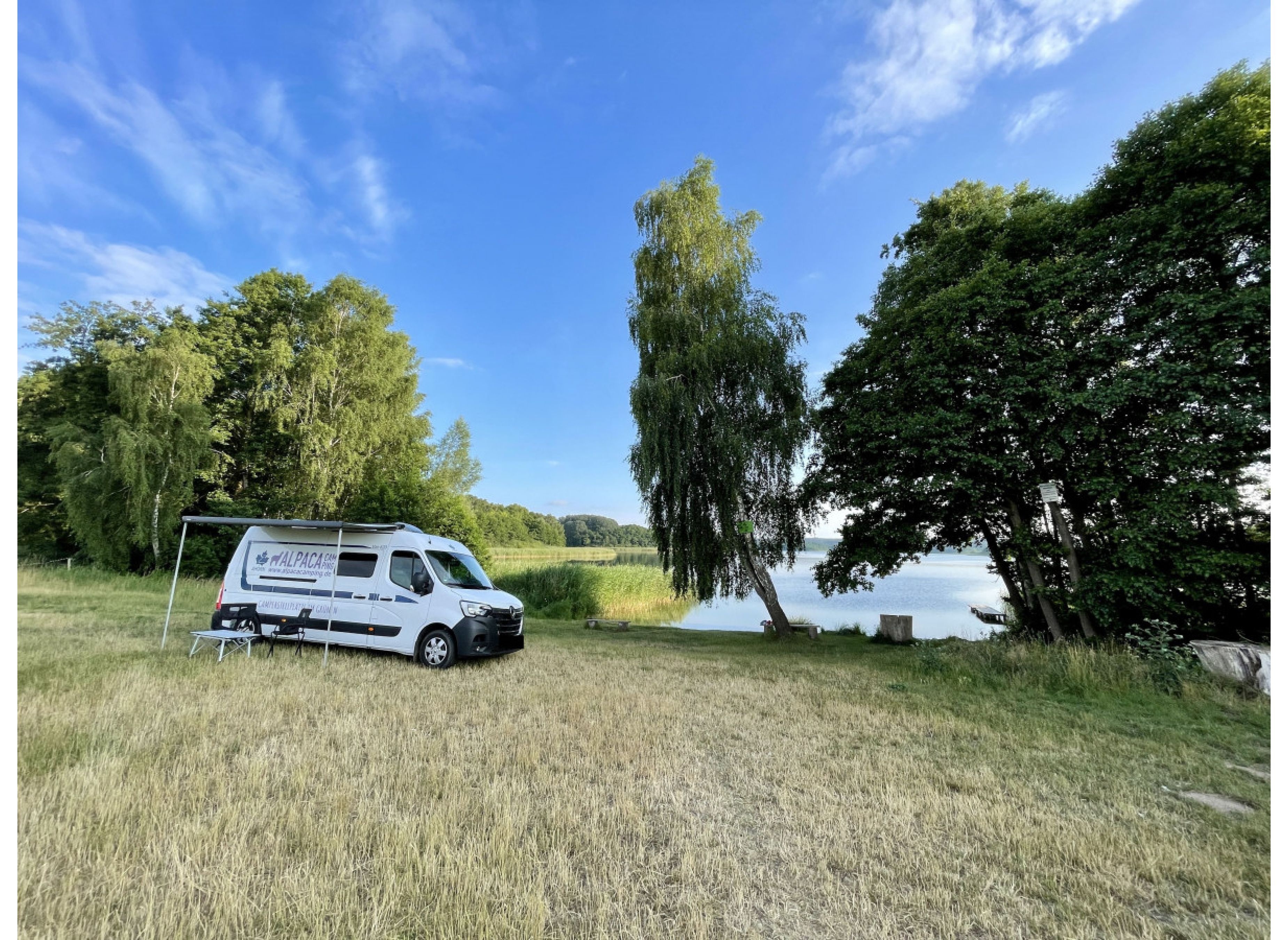 Direkt an der Badestelle am Sternhagener See (Für Naturliebhaber und Angler) #2 — Sítio para autocaravanas in Nordwestuckermark