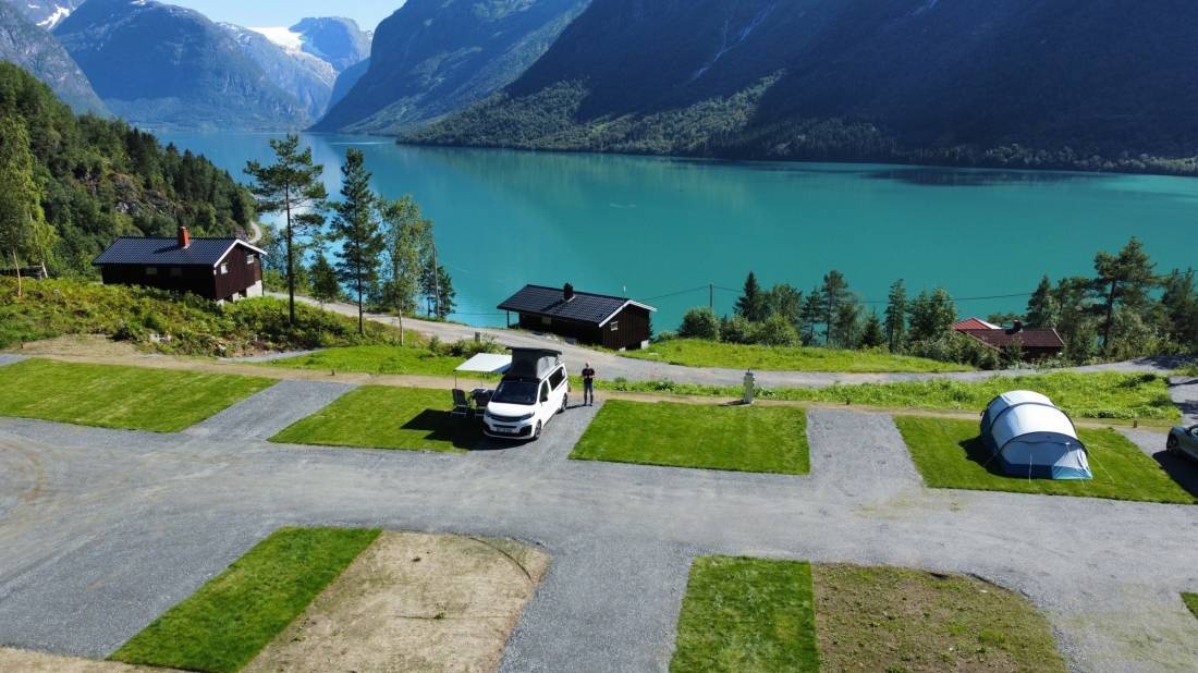 Sandeåsen Feriesenter — Campingplads in Loen