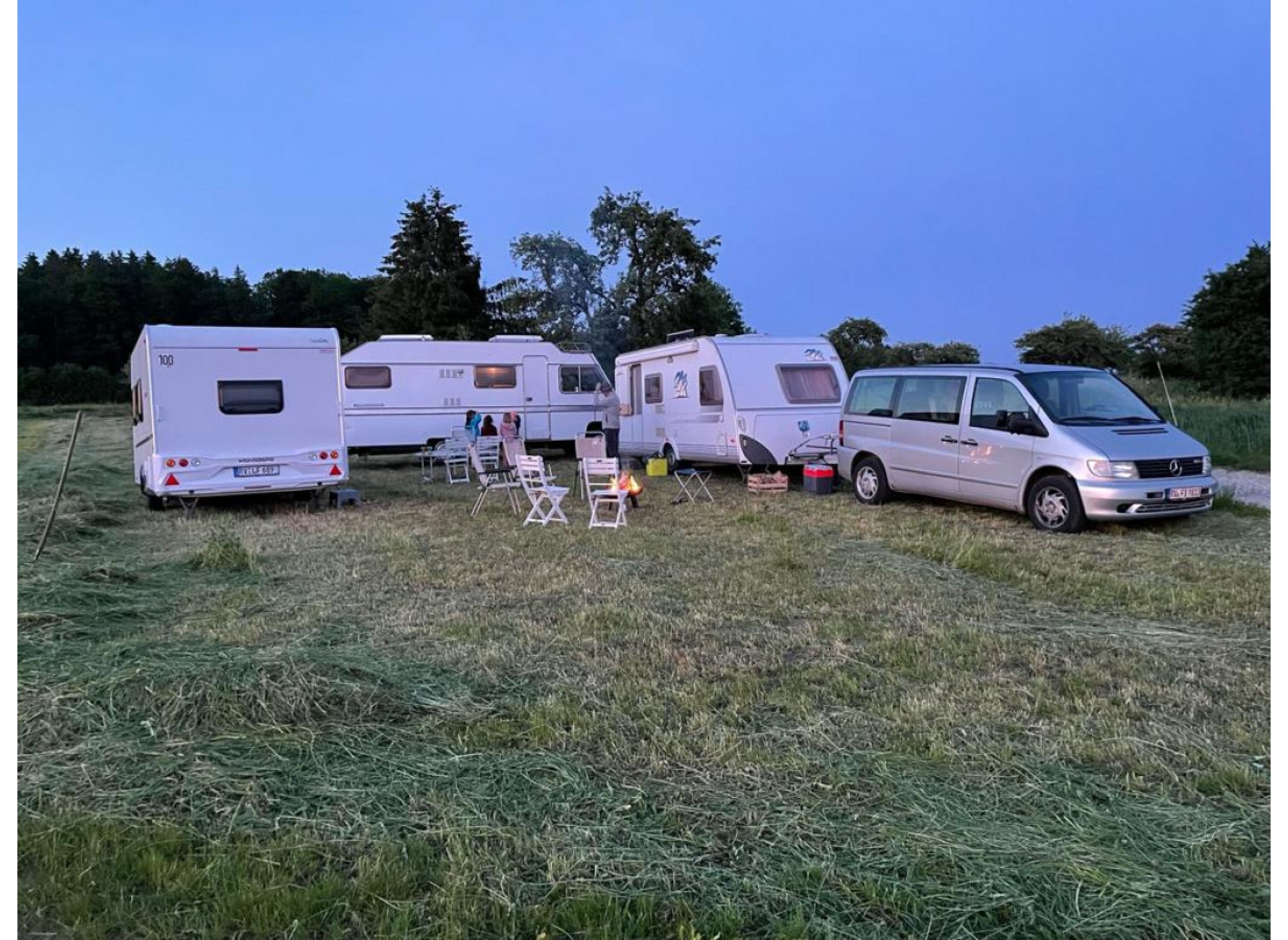 Herrlich gelegener Platz für Entspannung und Erholung — Campervan Site in Fleischwangen