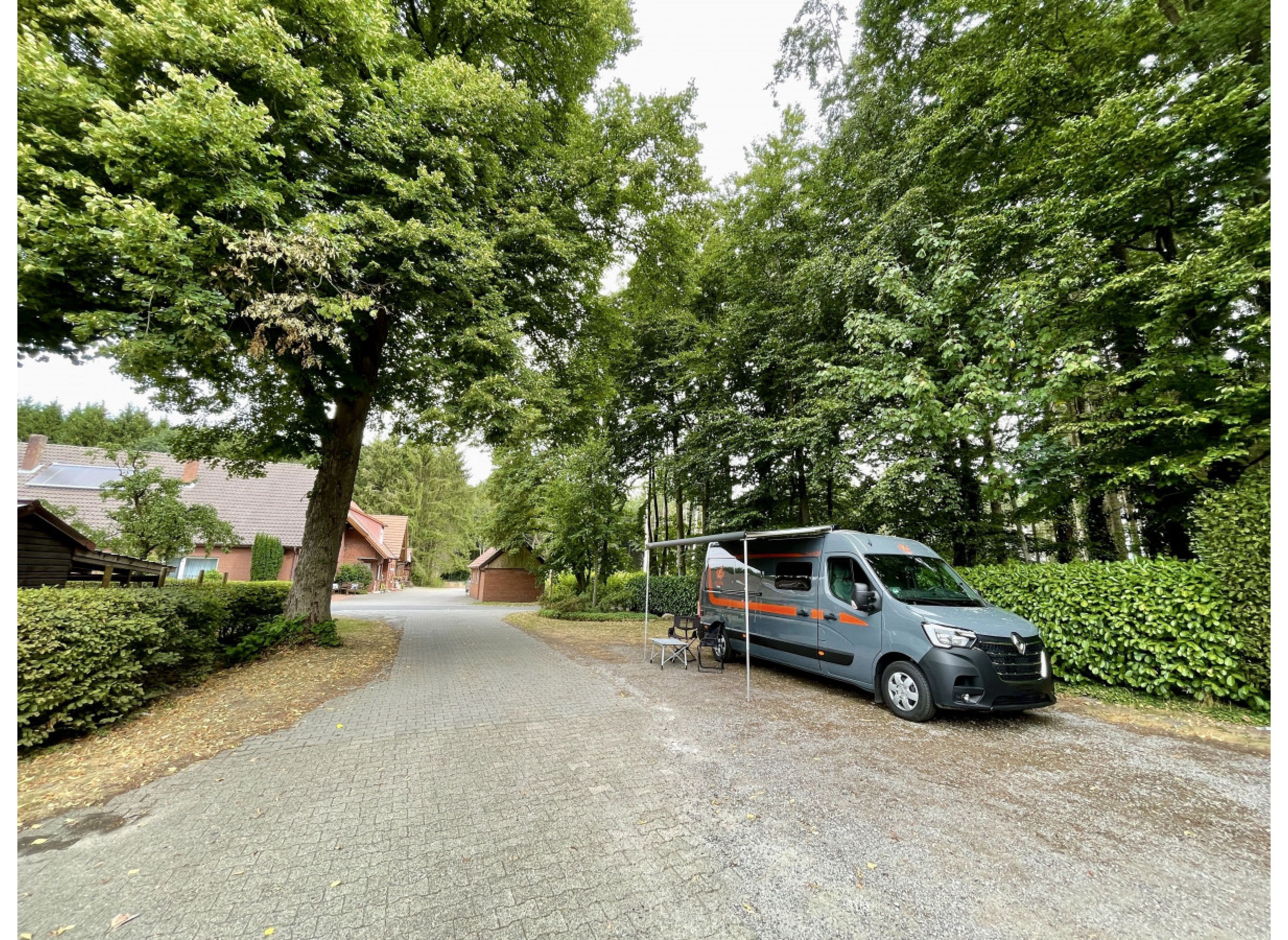 Stellplatz auf dem idyllischen Anwesen — Campervan Site in Lähden