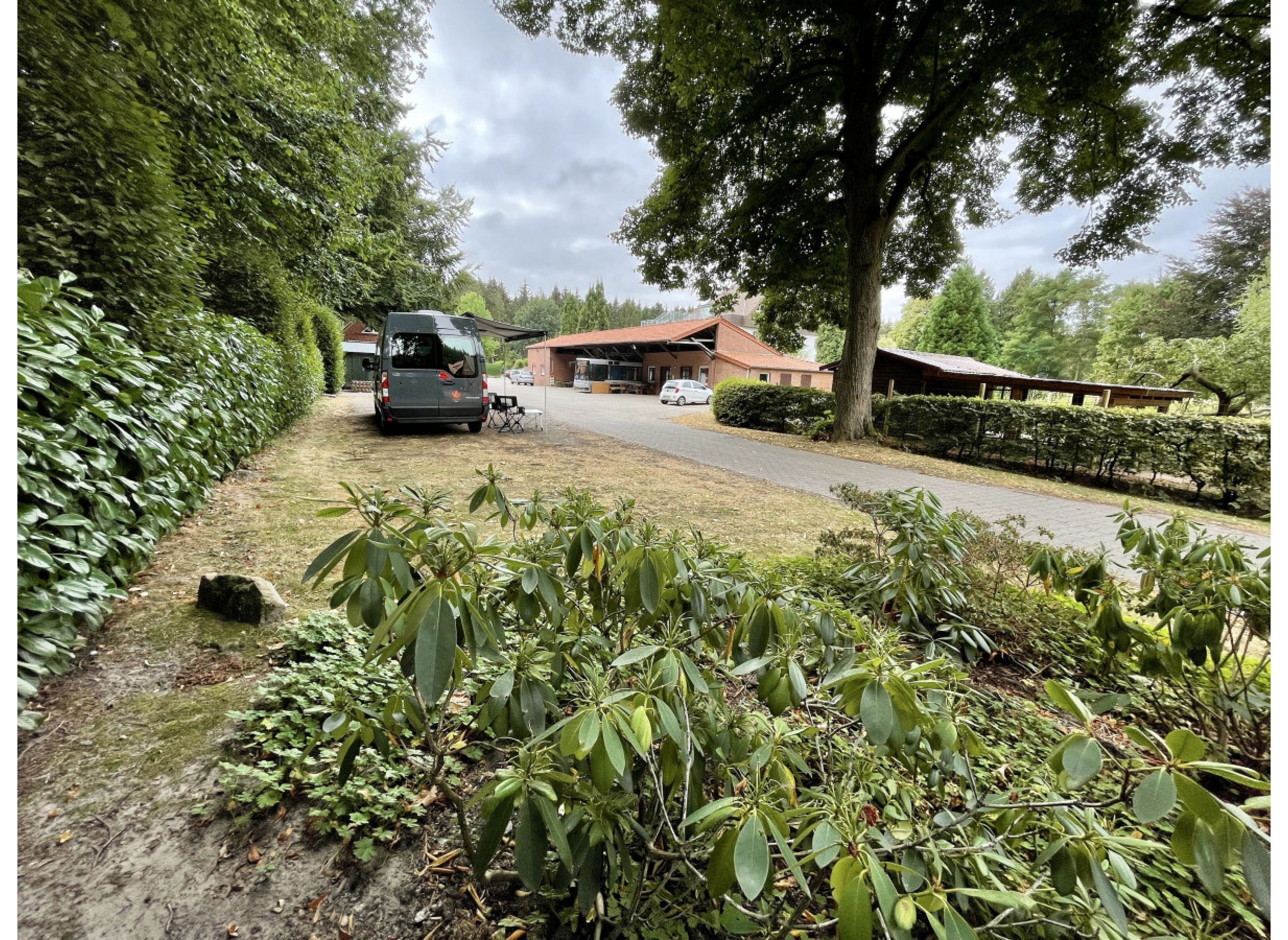 Stellplatz auf dem idyllischen Anwesen — Campervan Site in Lähden