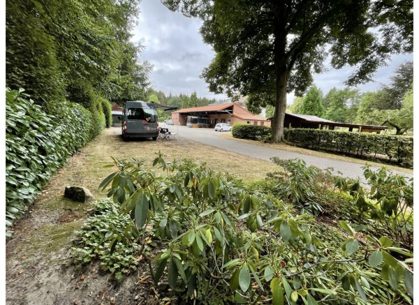 Stellplatz auf dem idyllischen Anwesen