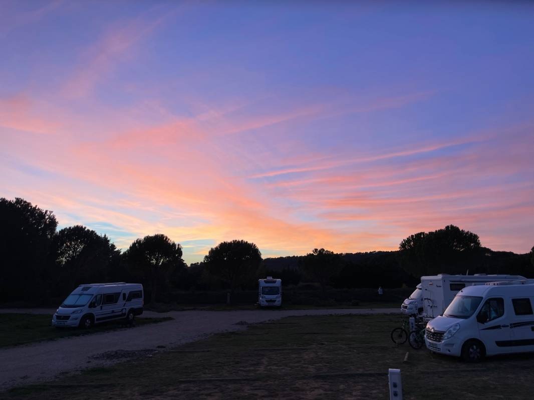 Camping-Car Park Bedion — Area Autocaravanas in Bédoin