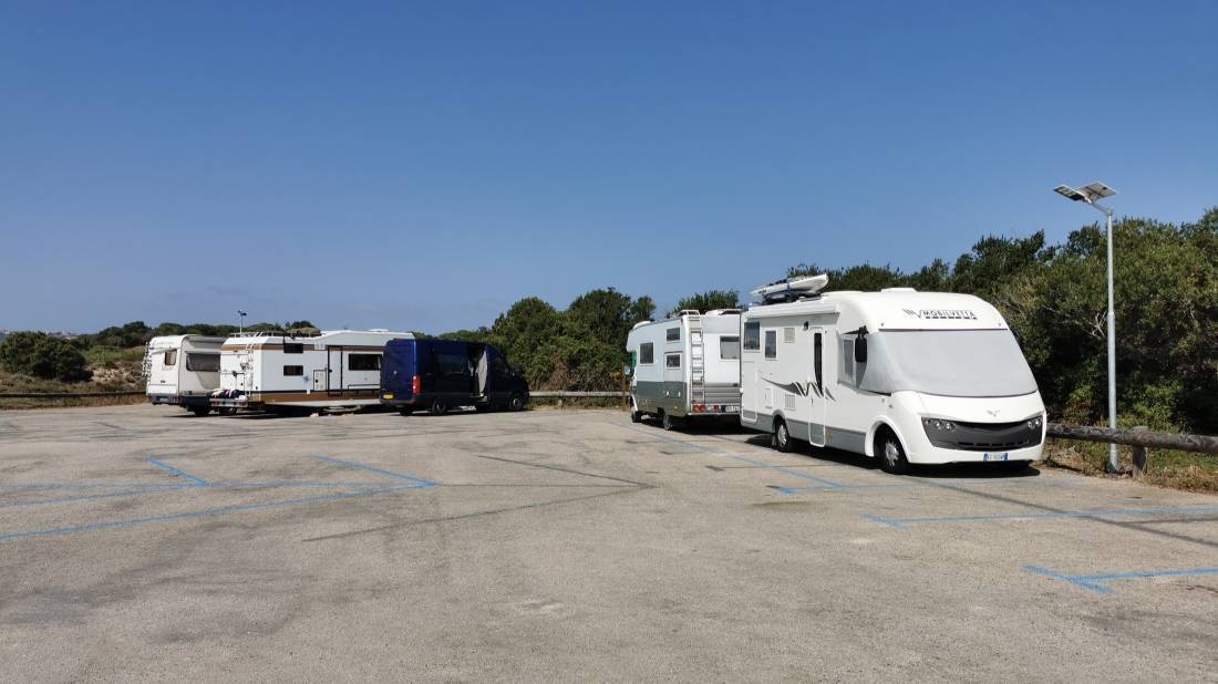 Stellplatz Porto Pollo — Sítio para autocaravanas in Palau SS