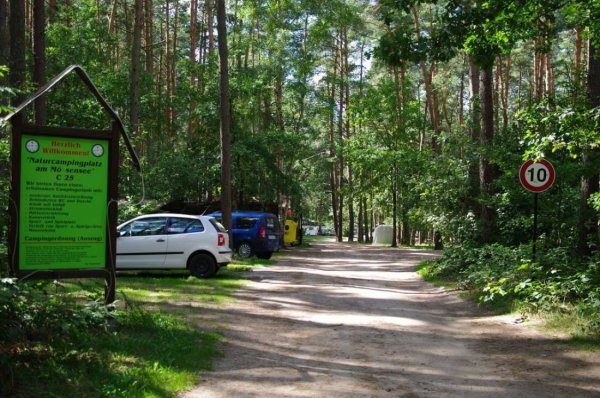 Naturcampingplatz on Mössensee