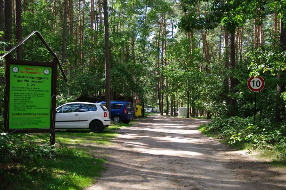 Naturcampingplatz on Mössensee — Kamp yeri in Mirow
