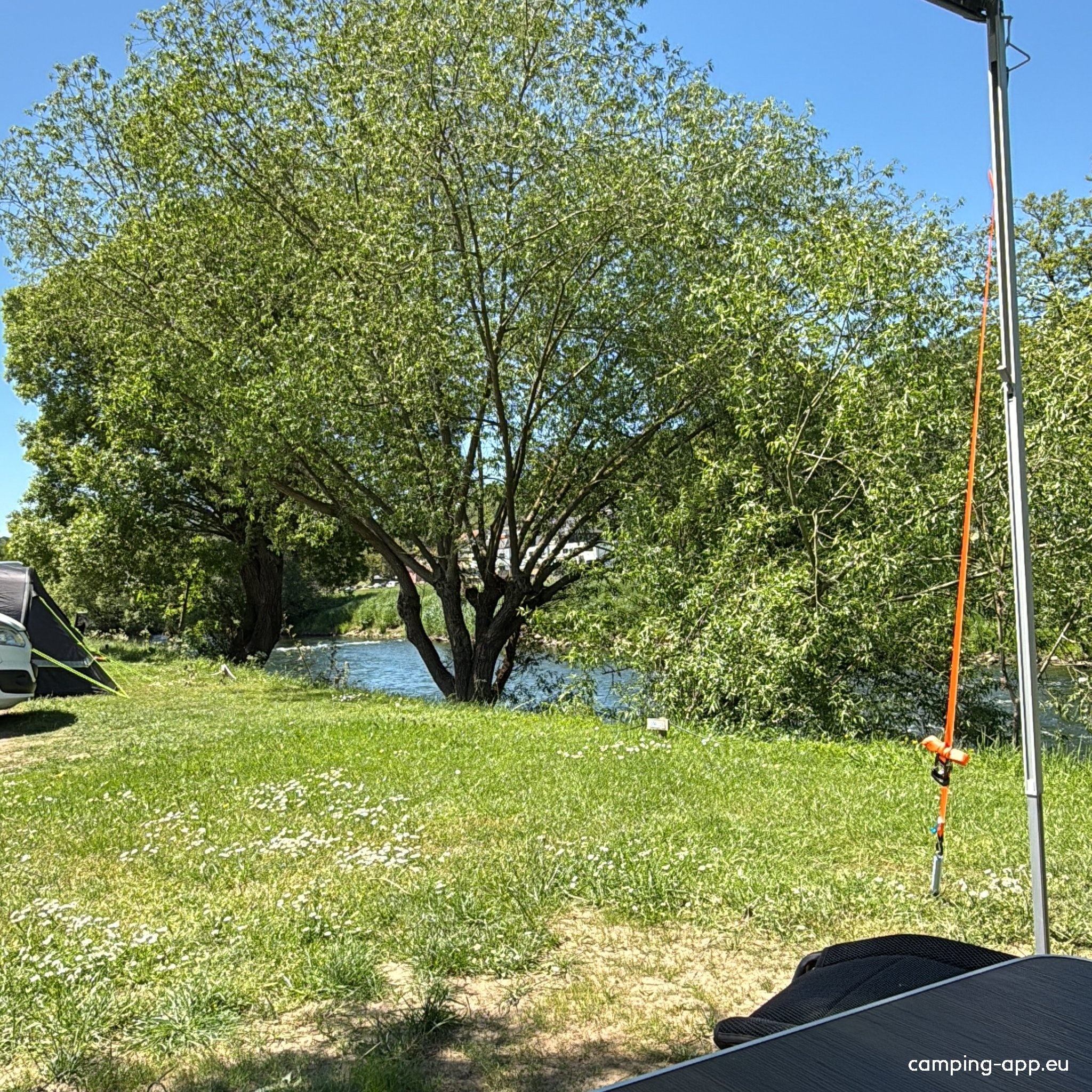 Reisdorf, Luxemburg — Area da campeggio in Reisdorf