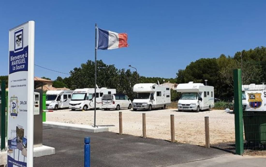 Camping car Park — Aire camping car in Martigues