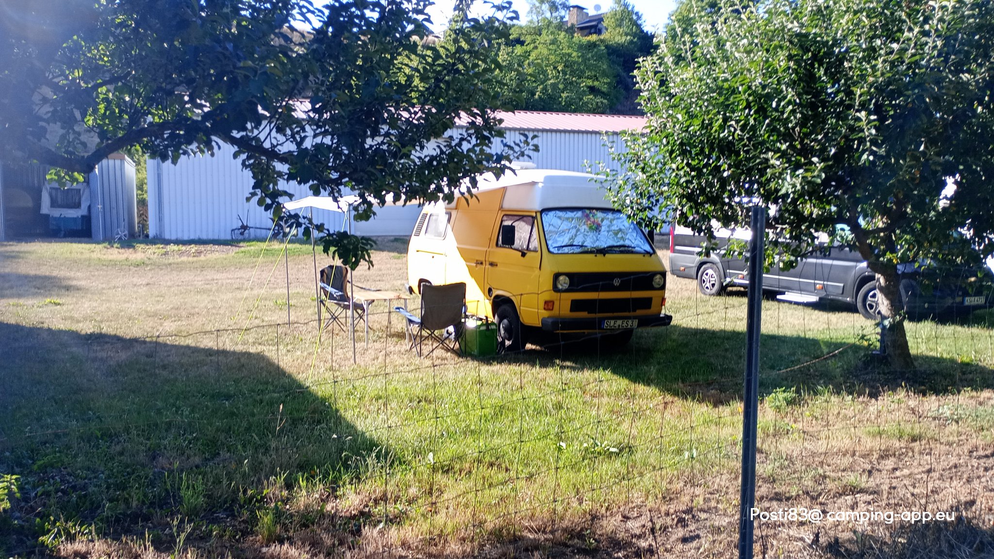 Camperstellplatz auf unserem Weingut — Weingut in Wöllstein