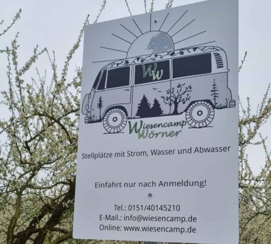 Wiesencamp Wörner — Area Autocaravanas in 