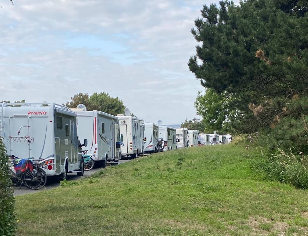 Stellplatz Le Touquet Paris Plage — Sítio para autocaravanas in Le Touquet-Paris-Plage