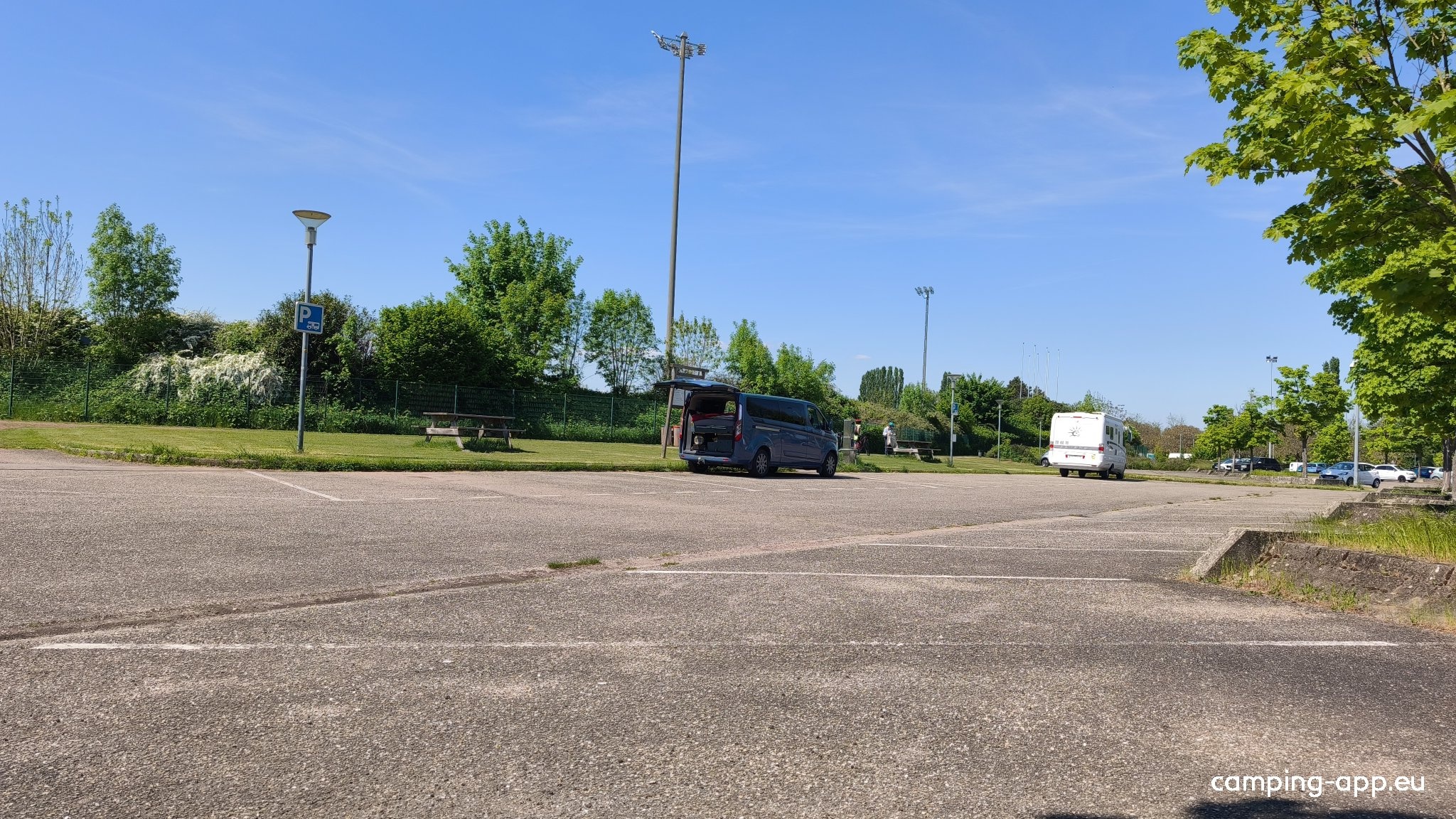 Camping-Car de Haguenau — Sp. parking dla kamperów in Haguenau
