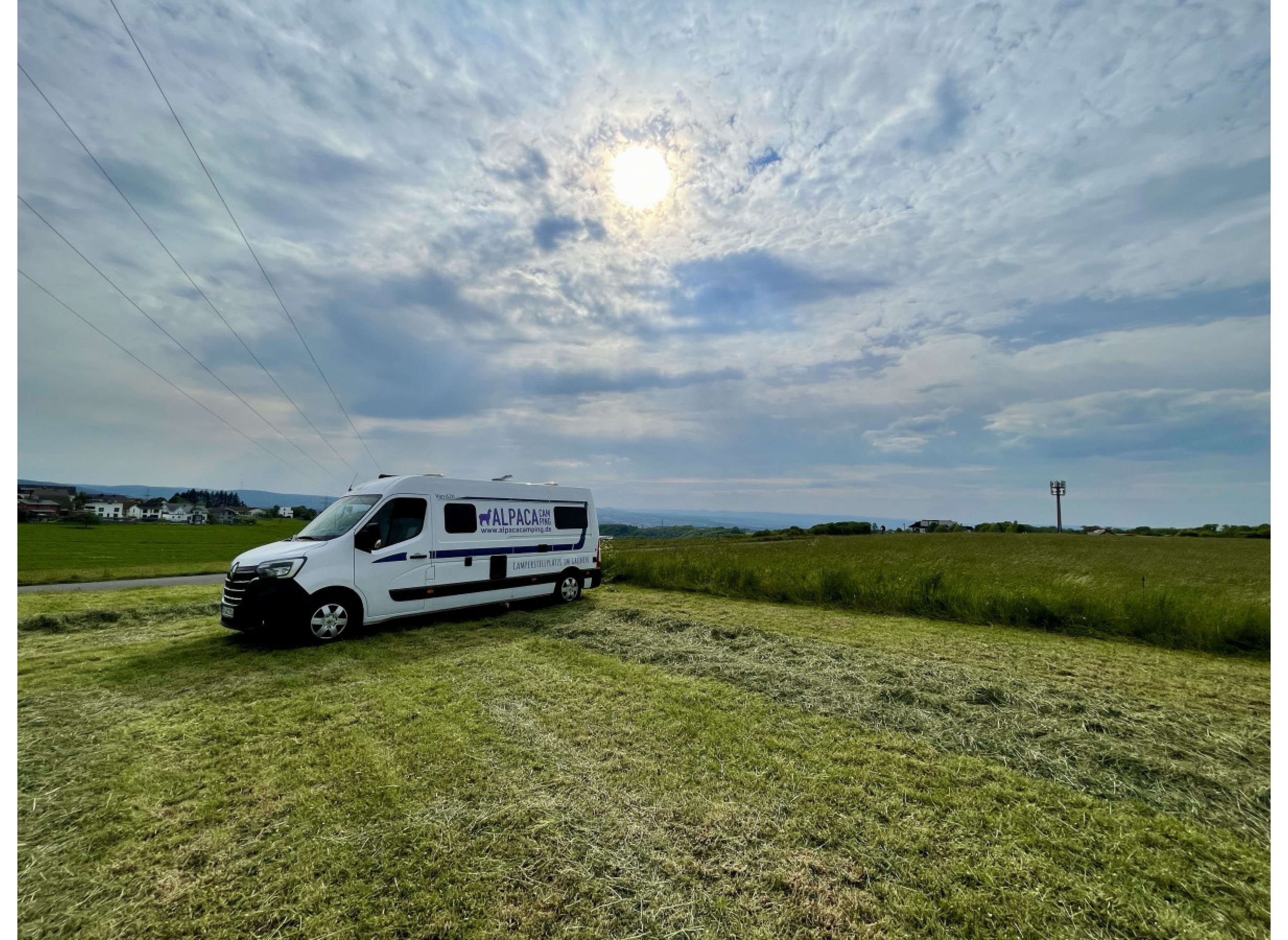 Große Wiese mit Blick auf Simmern #2 — Stellplatz in Simmern