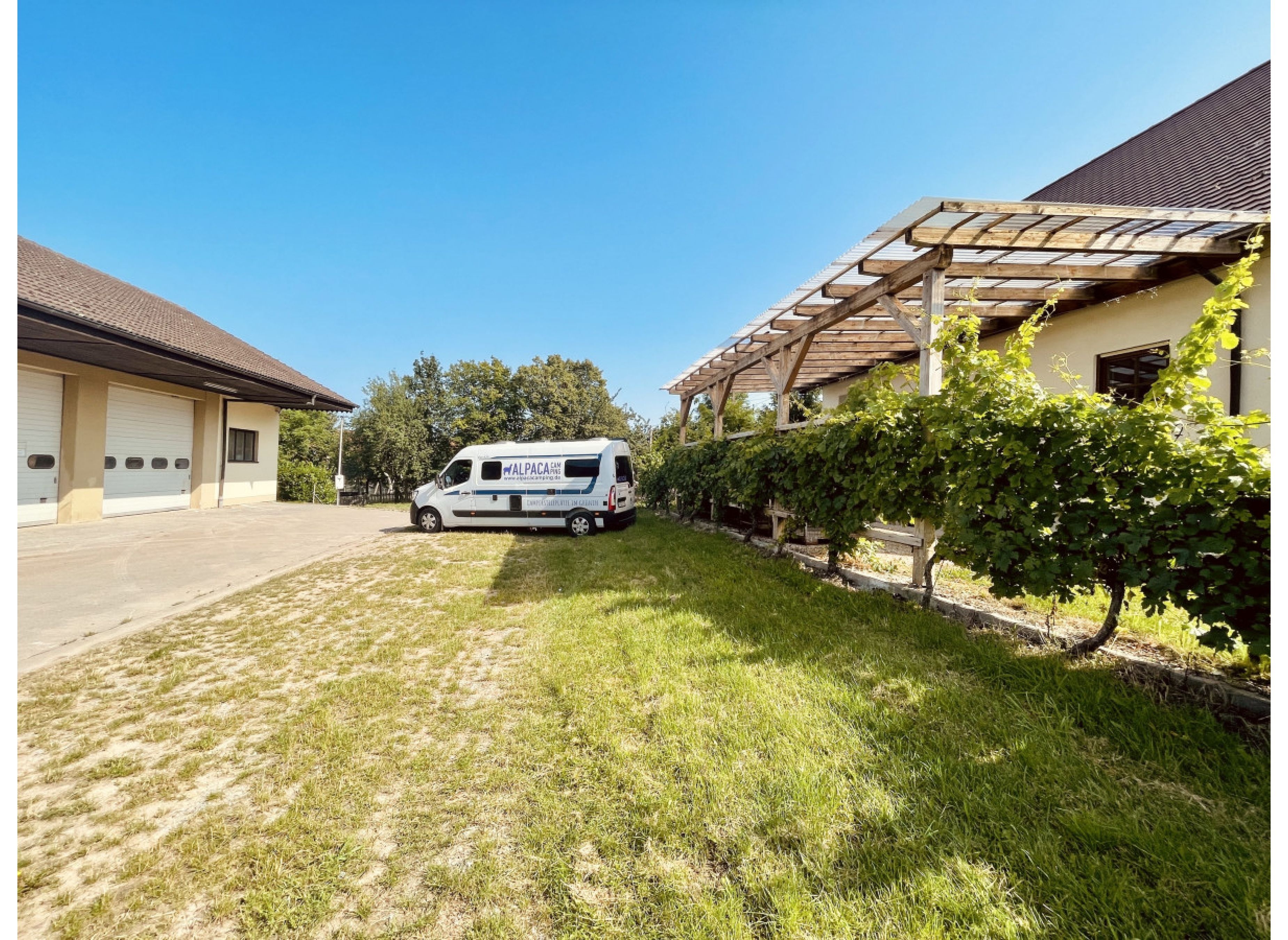 Stellplatz am Fuße des Zabelstein #4 — Camperplads in Michelau im Steigerwald