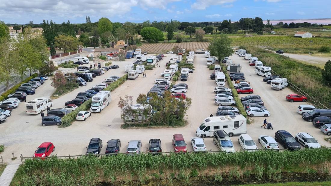 Stellplatz Aigues-Mortes - P4 — Bobilplass in Aigues-Mortes
