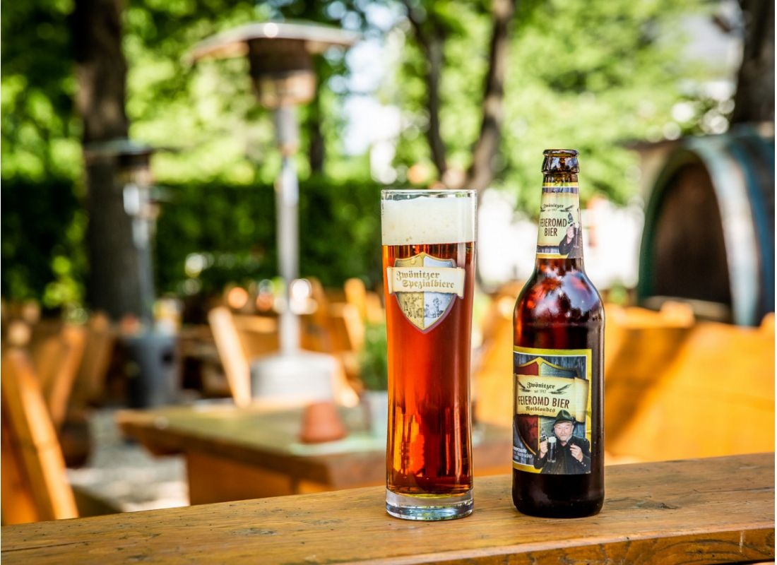 Stellplatz an der Brauerei Zwönitz — At a Restaurant in Zwönitz