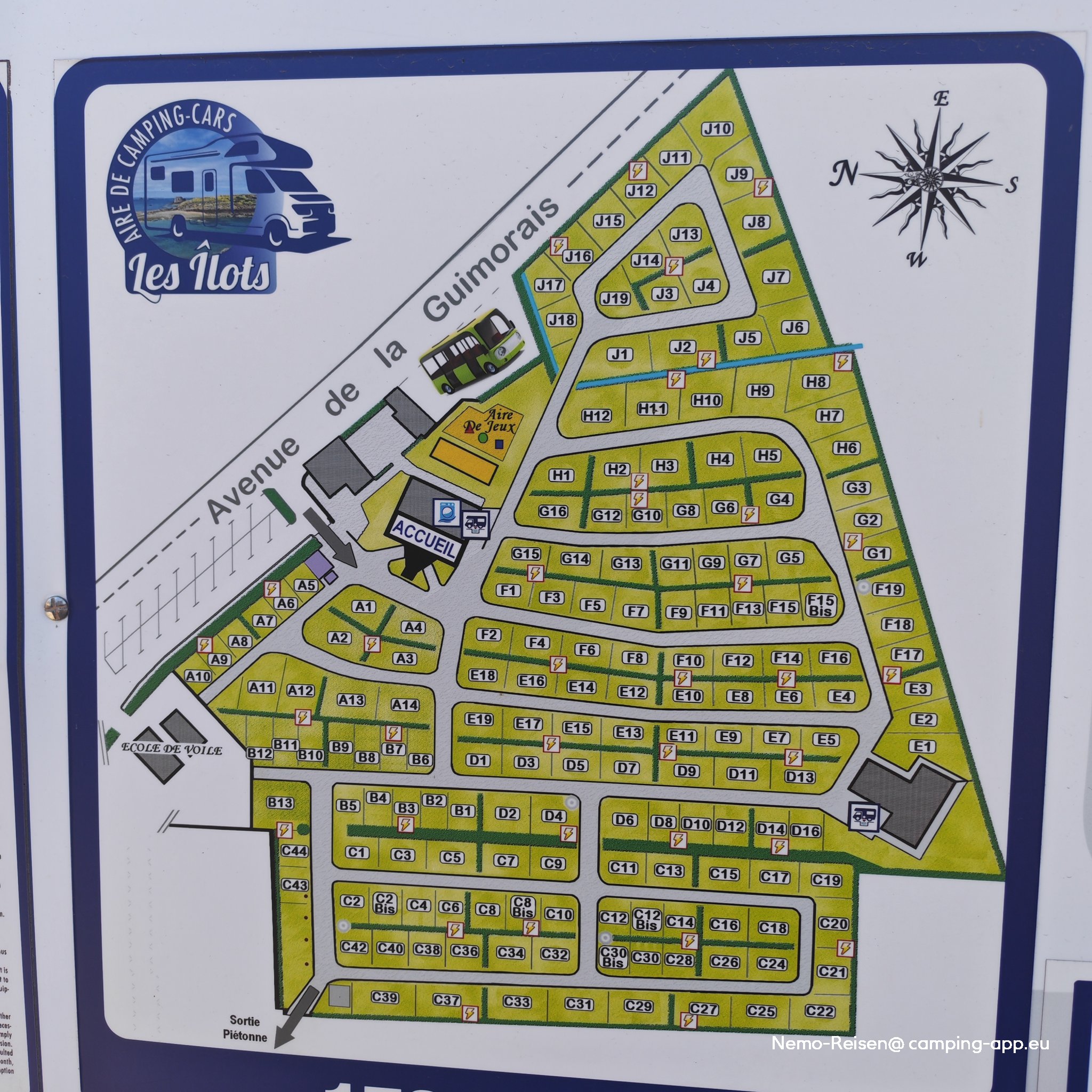 Stellplatz Les Îlots — Foto 3
