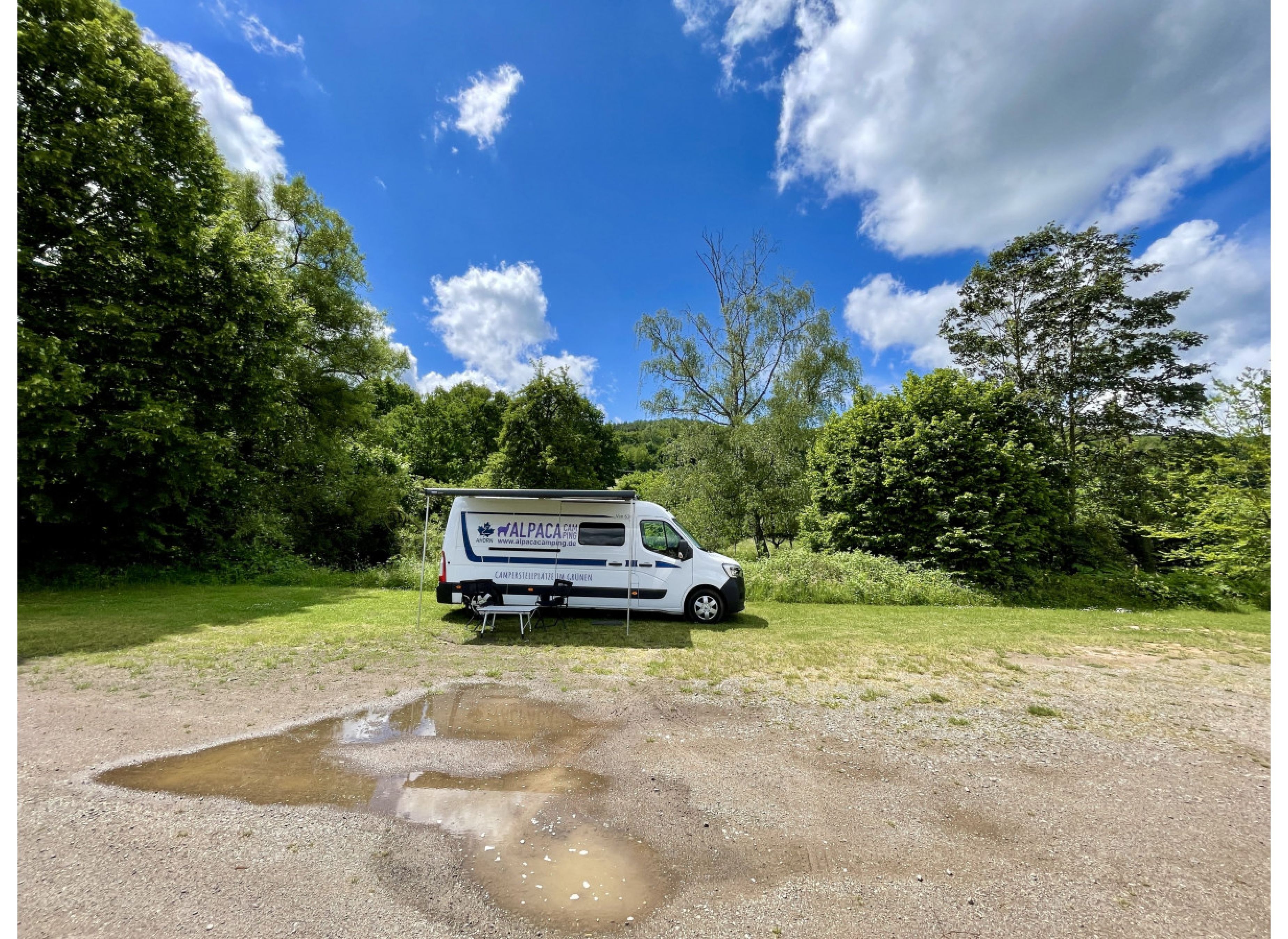 Wiese an den Lauter Talauen — Campervan Site in Olsbrücken